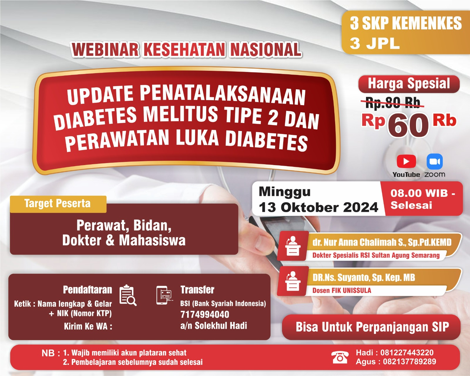 Update Penatalaksaan Diabetes Melitus Tipe 2 dan Perawatan Luka Diabetes