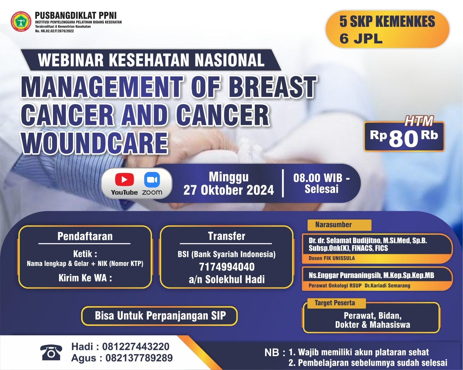 Management Of Breast Cancer and Cancer Wound Care - LMS Kemkes