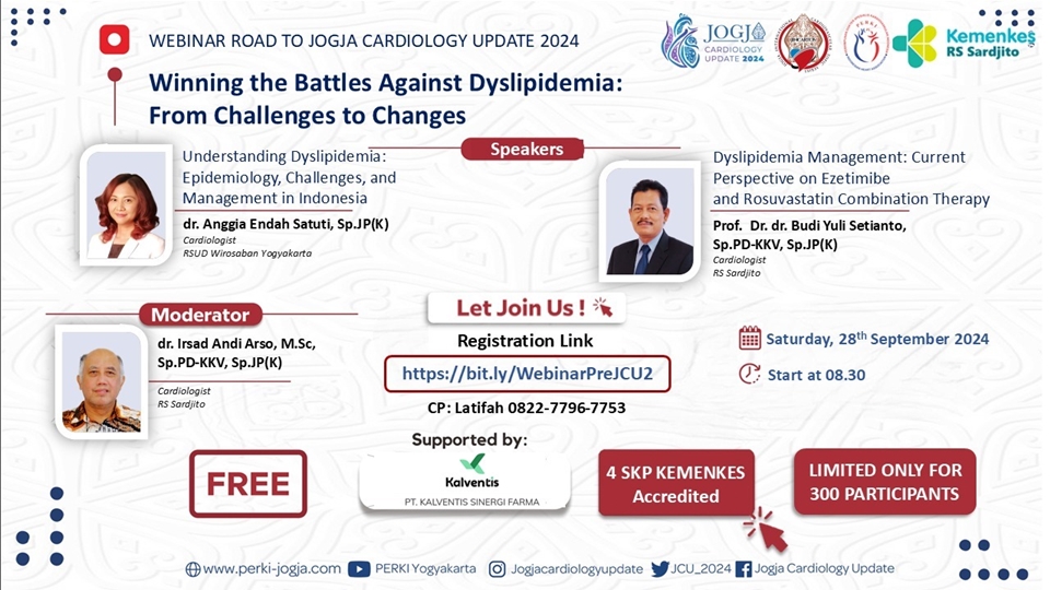 Webinar Winning The Battles Against Dyslipidemia From Challenges To Changes