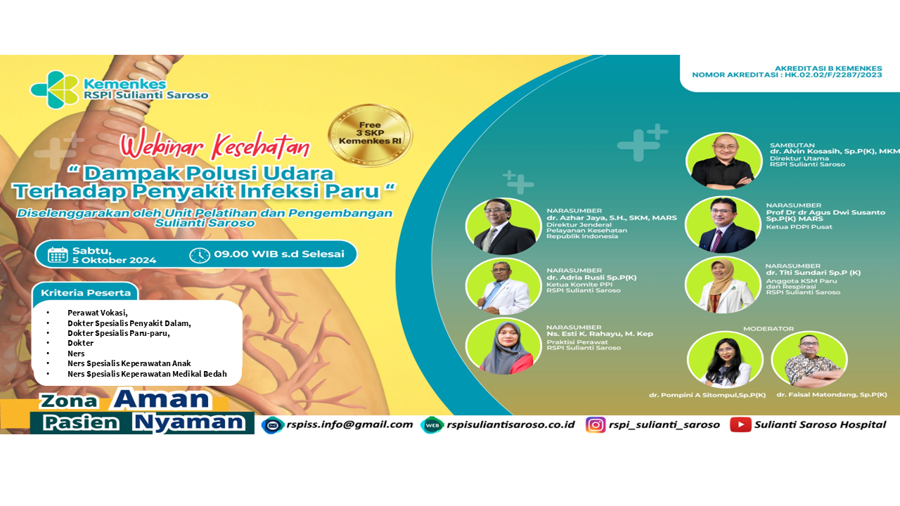DAMPAK POLUSI UDARA TERHADAP PENYAKIT INFEKSI PARU