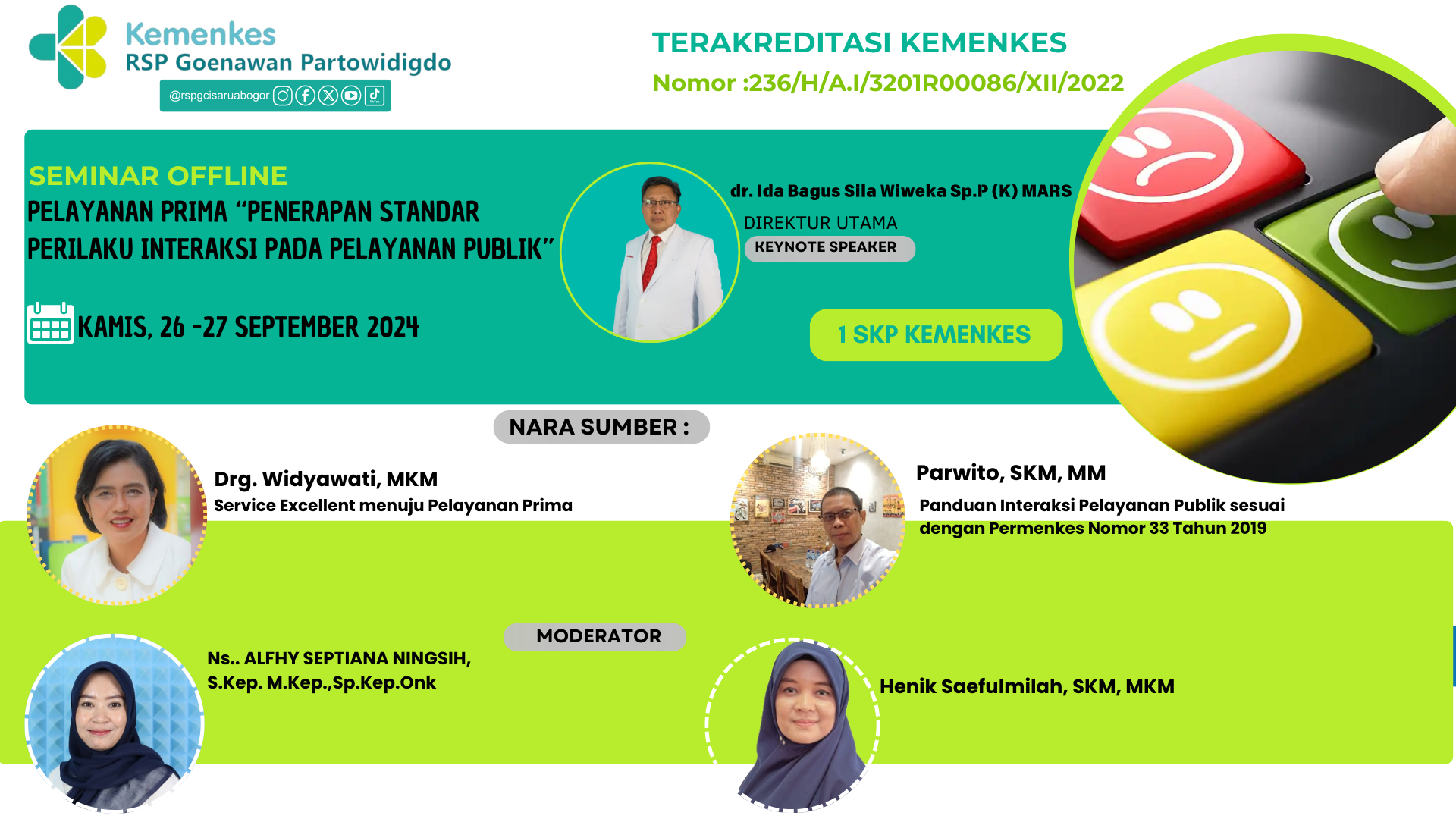 PELAYANAN PRIMA (PENERAPAN STANDAR PERILAKU INTERAKSI PADA PELAYANAN PUBLIK) 
