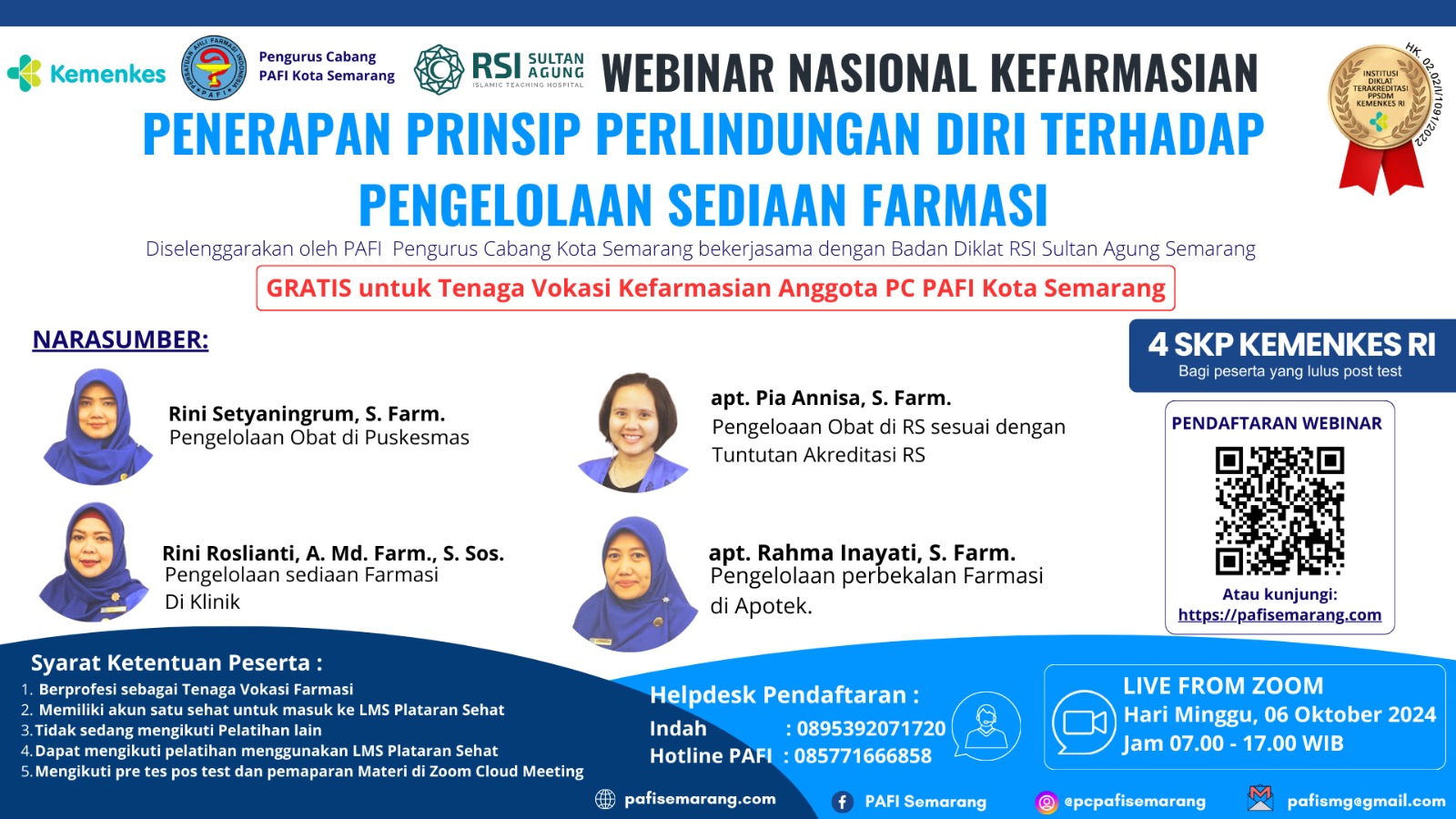 Penerapan Prinsip Perlindungan Diri Terhadap Pengelolaan Sediaan Farmasi