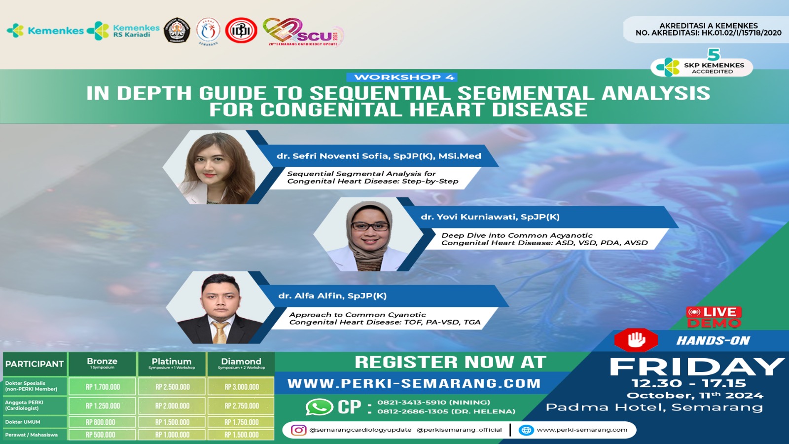 Workshop In Depth Guide to Sequential Segmental Analysis for Congenital Heart Disease