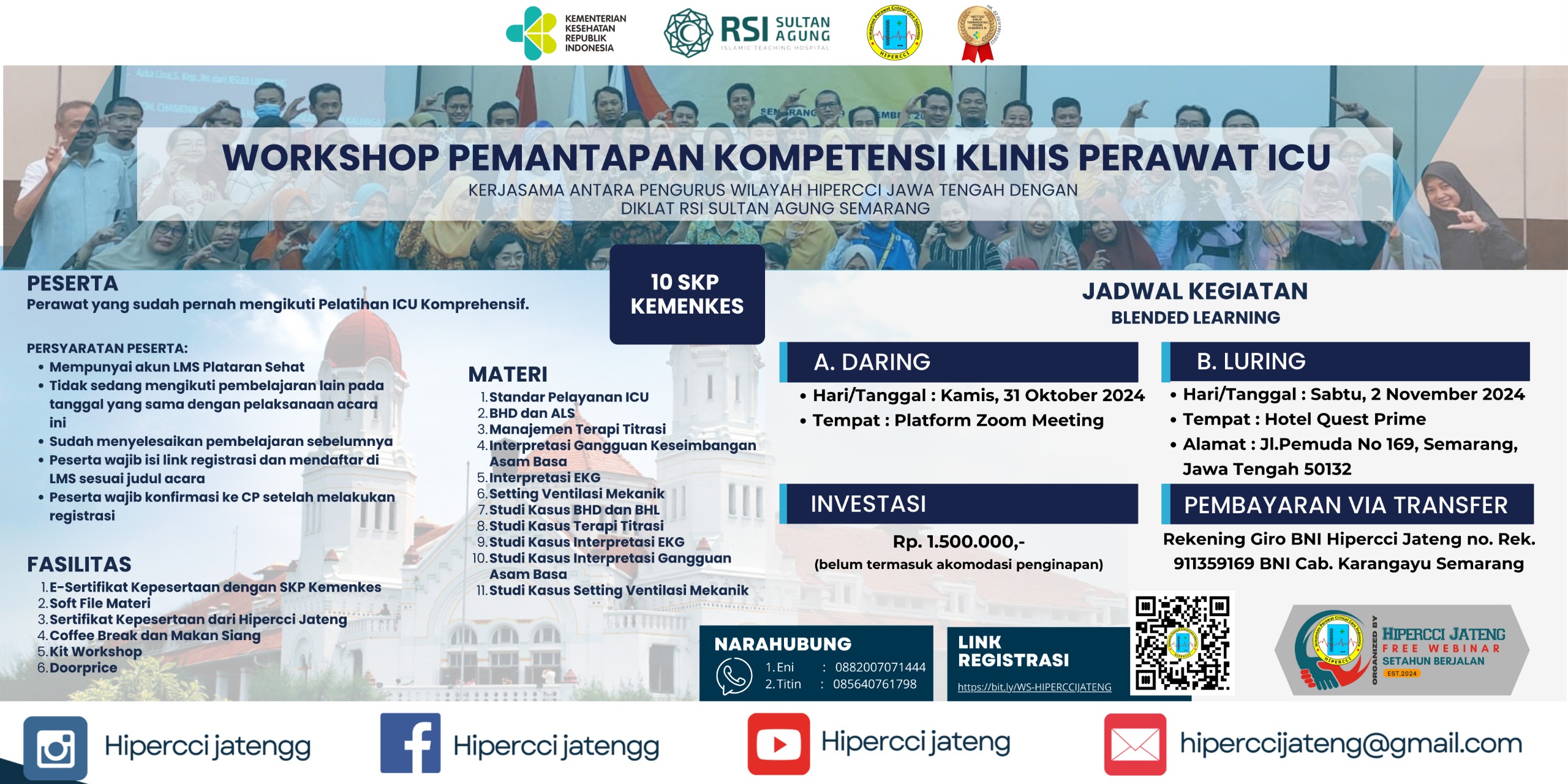 Pemantapan Kompetensi Klinis Perawat ICU