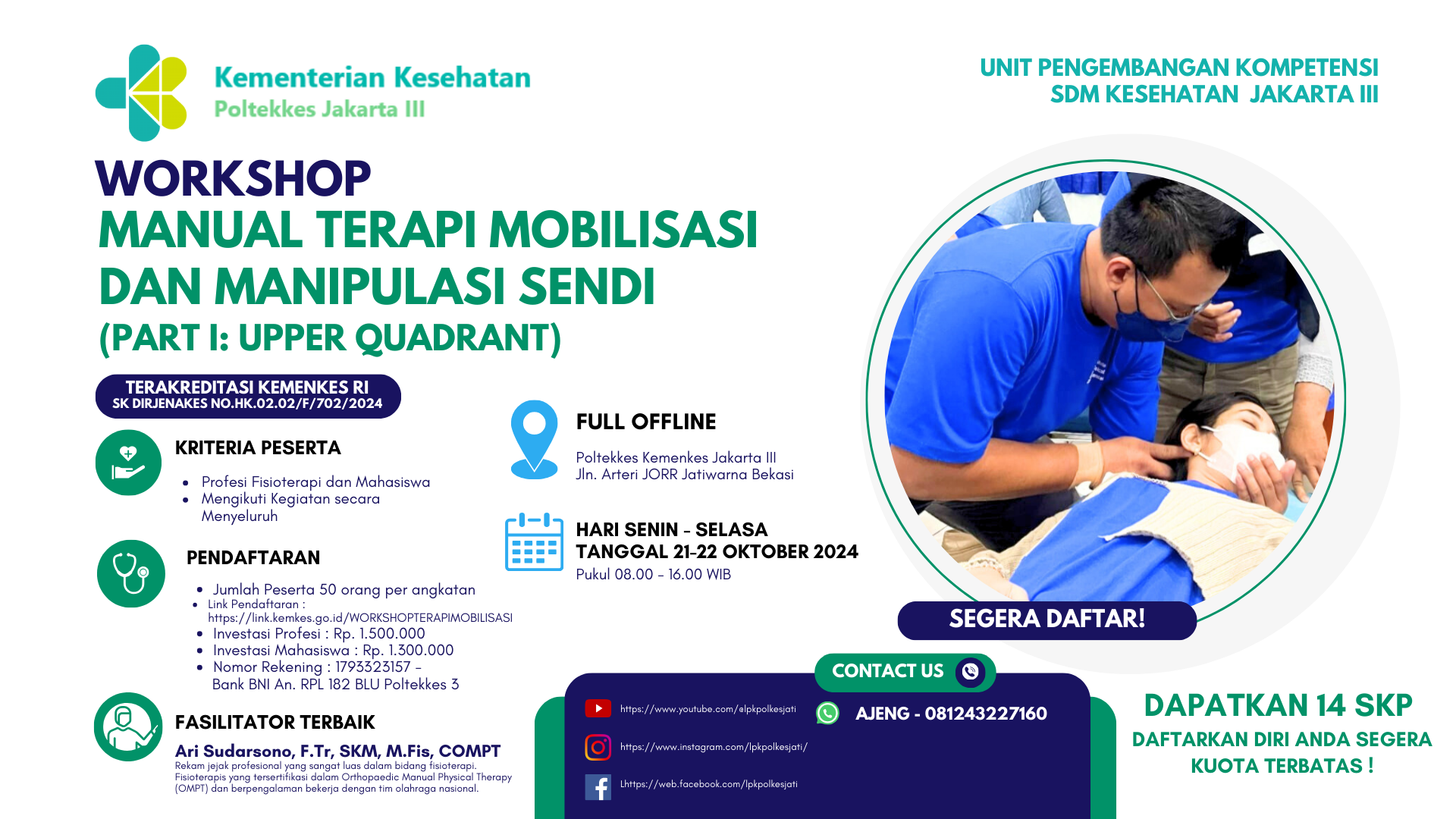 Workshop Manual Terapi Mobilisasi Dan Manipulasi Sendi