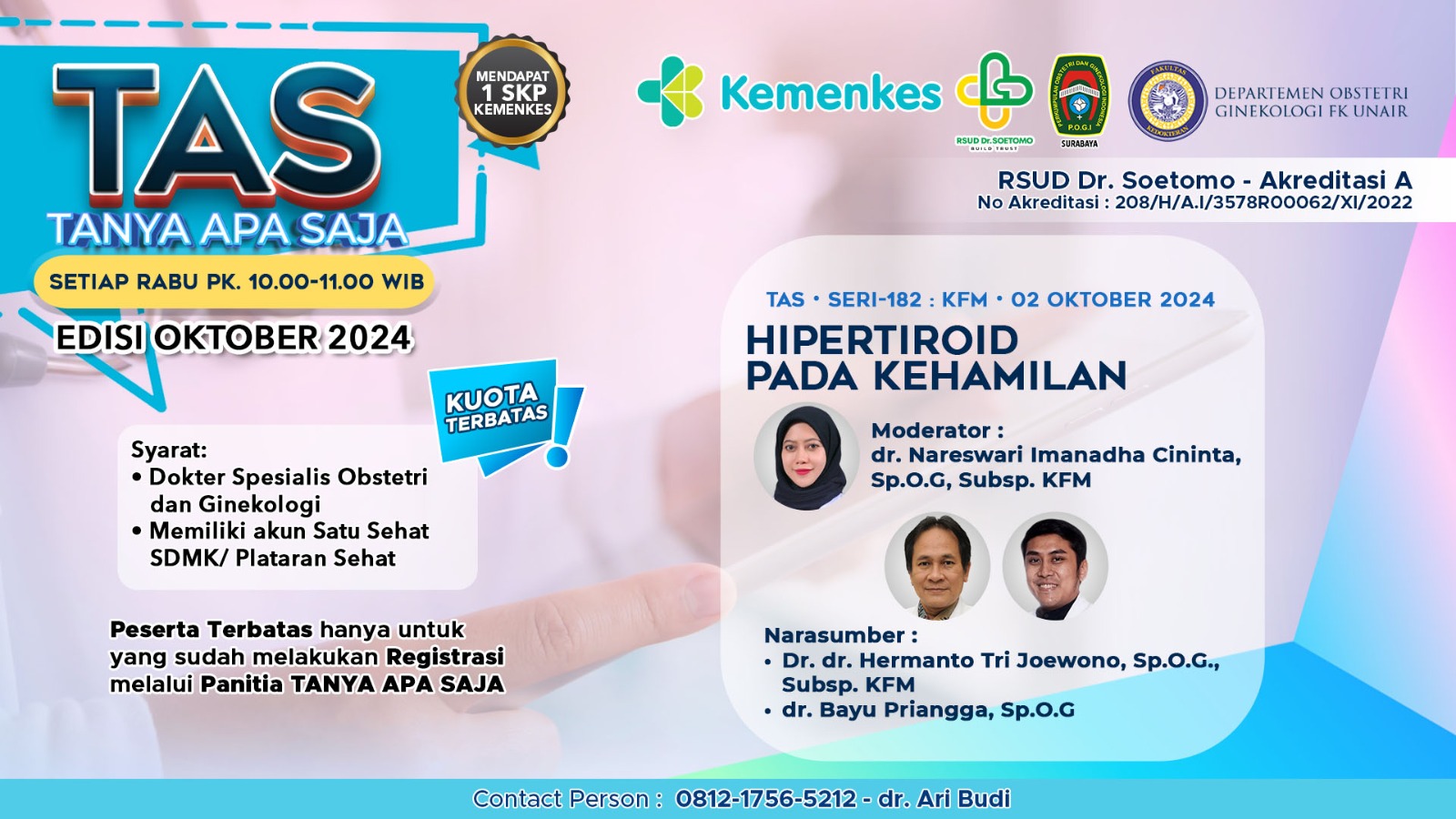 Webinar Hipertiroid pada Kehamilan