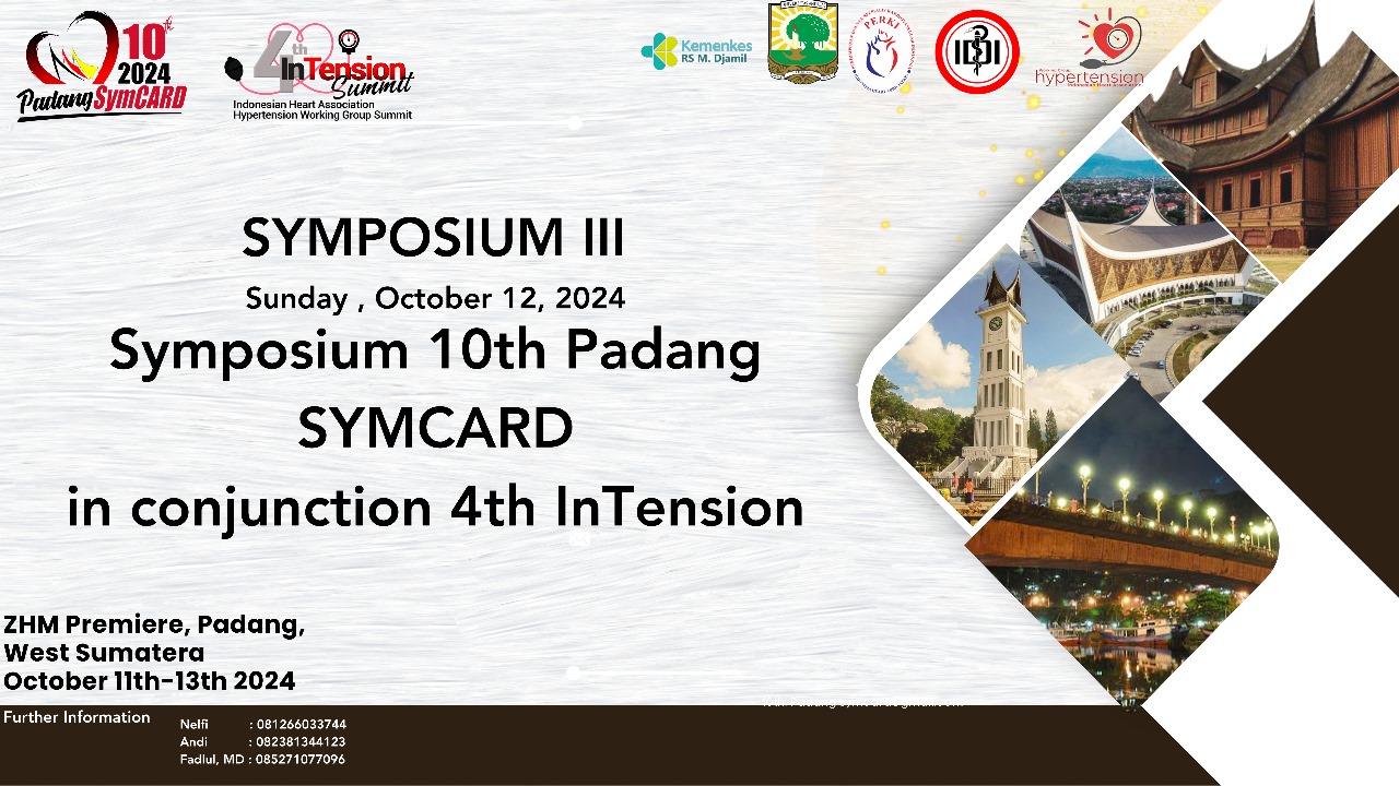 SIMPOSIUM 10th PADANG SYMCARD 2024 IN CONJUCTION WITH 4th INTENSION