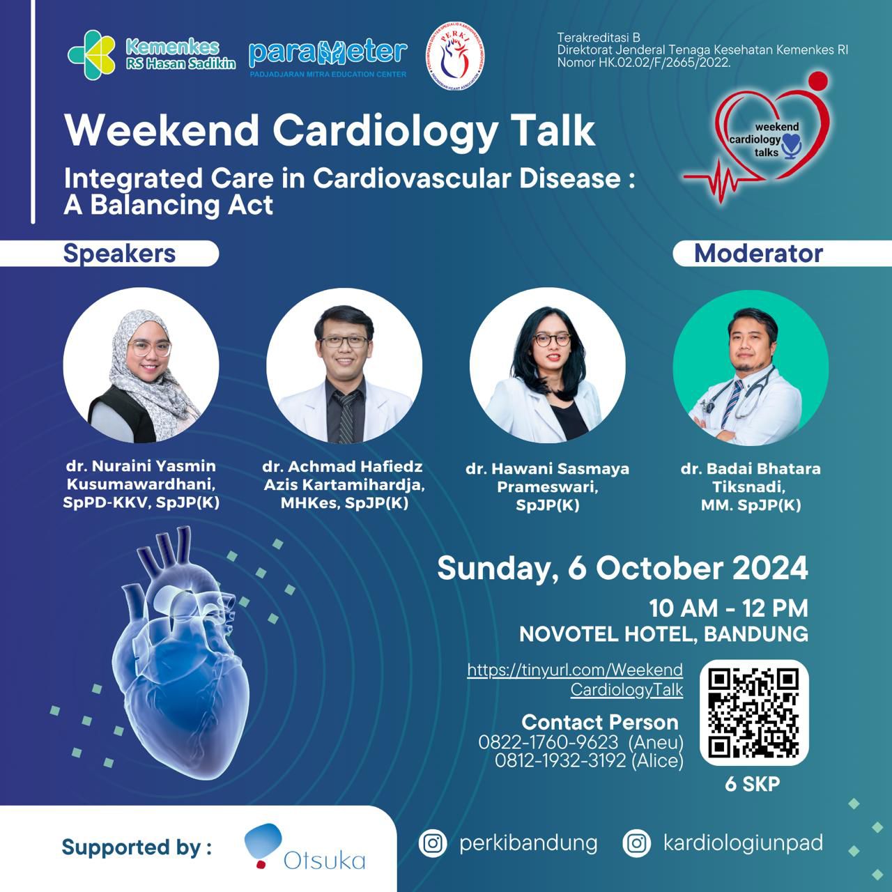 Workshop Weekend Cardiology Talk Integrated Care in Cardiovascular Disease A Balancing Act