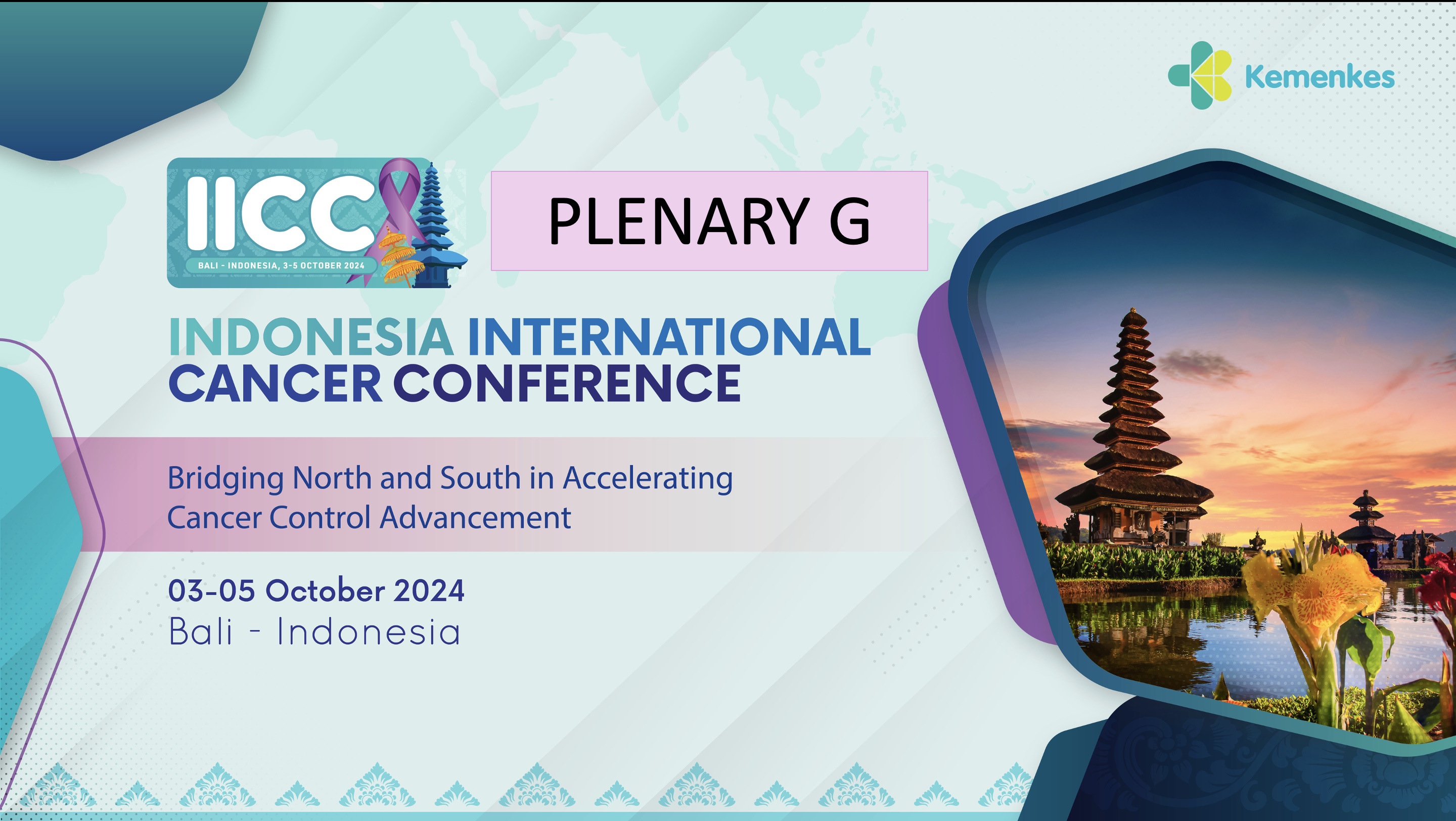 PLENARY G. INDONESIA INTERNATIONAL CANCER CONFERENCE 2024