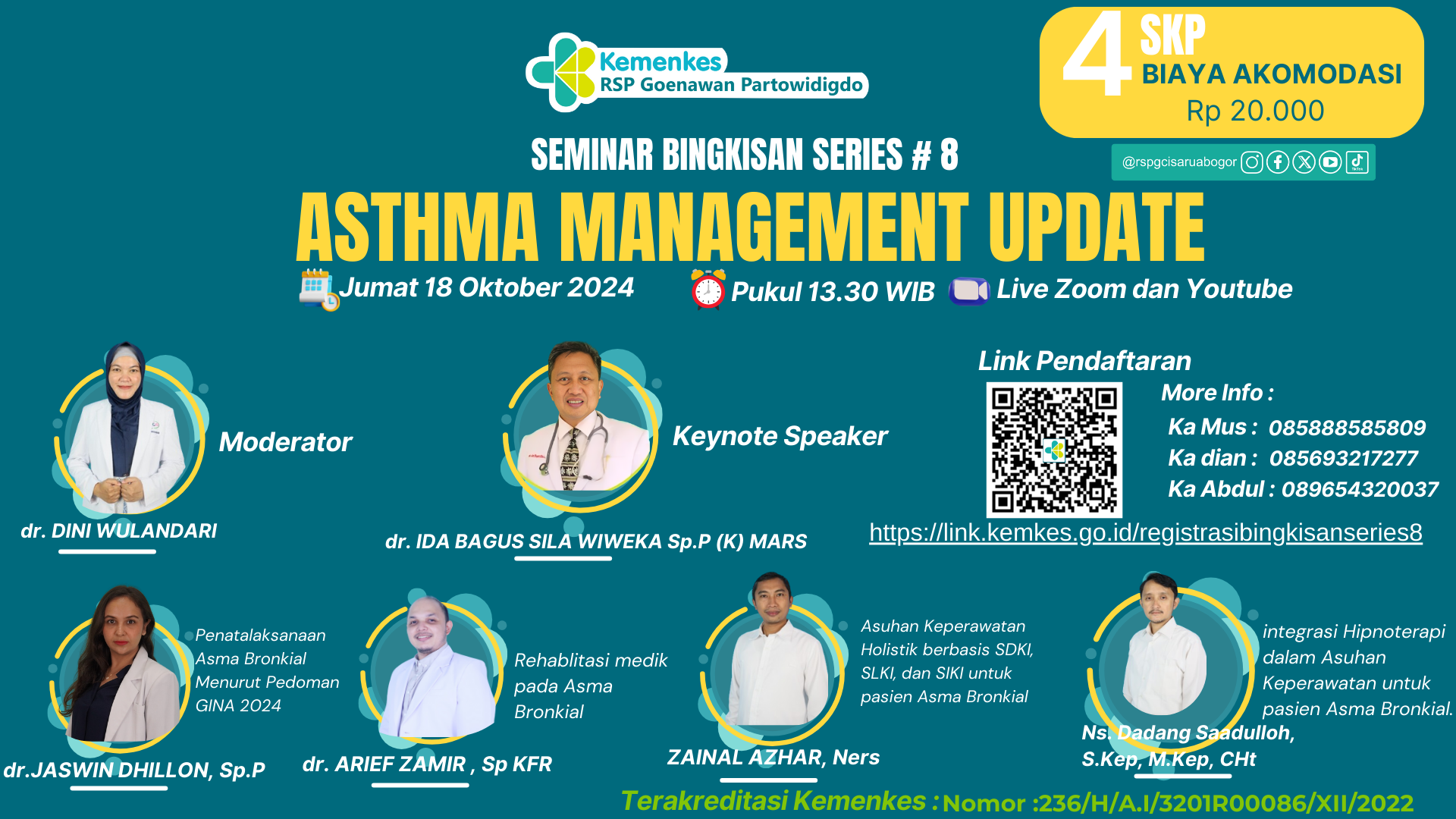 SEMINAR BINGKISAN SERIES 8  ASTHMA MANAGEMENT UPDATE
