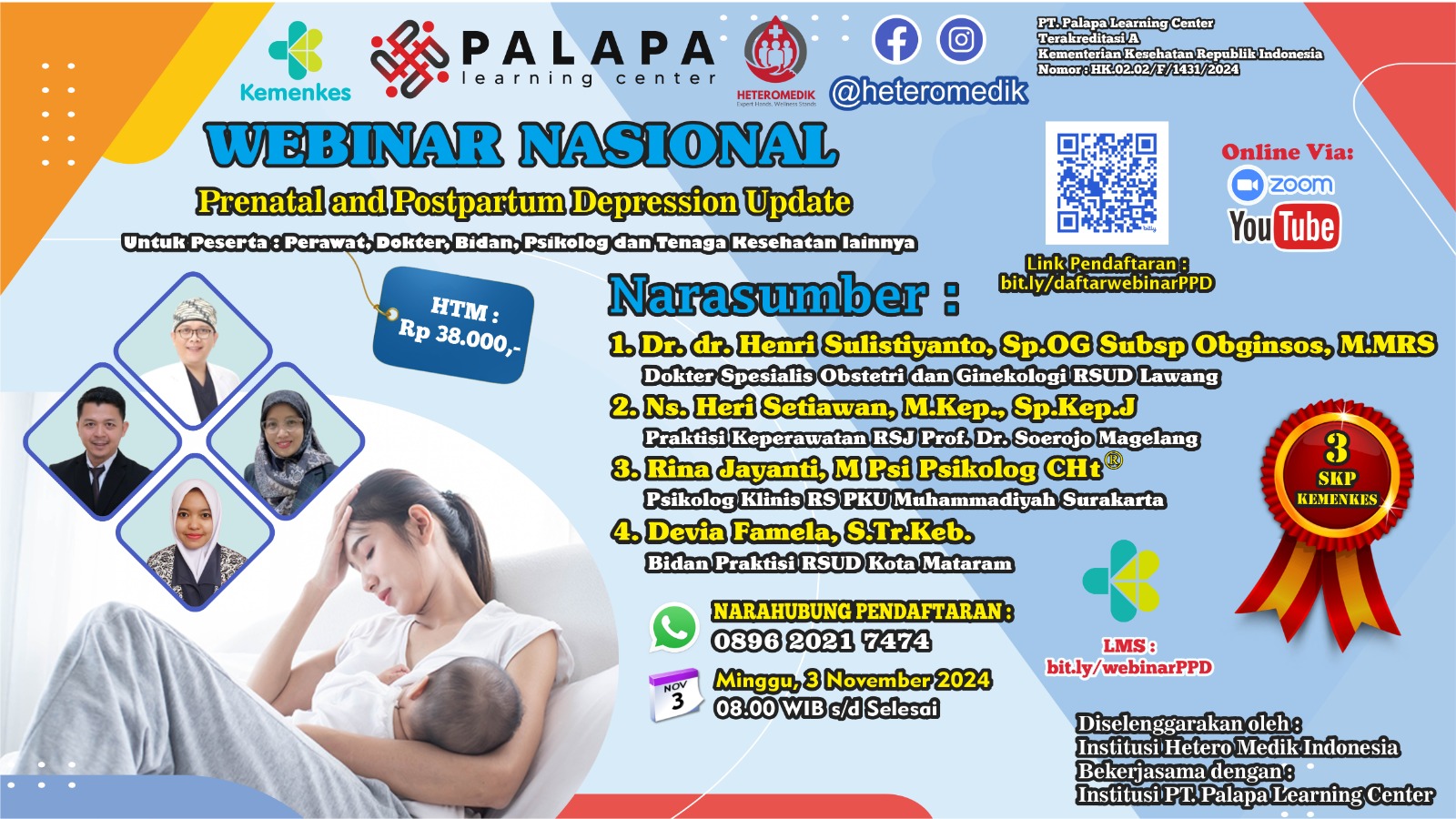 Webinar Prenatal and Post Partum Depression Update
