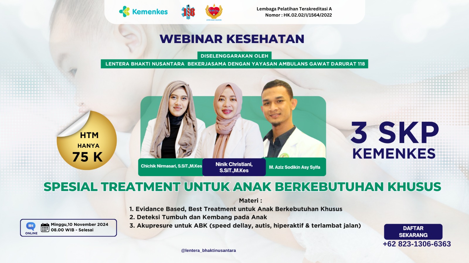 Special Treatment untuk Anak Berkebutuhan Khusus