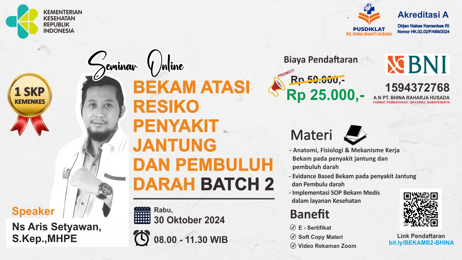 BEKAM ATASI RESIKO PENYAKIT JANTUNG  PEMBULUH DARAH BATCH 2