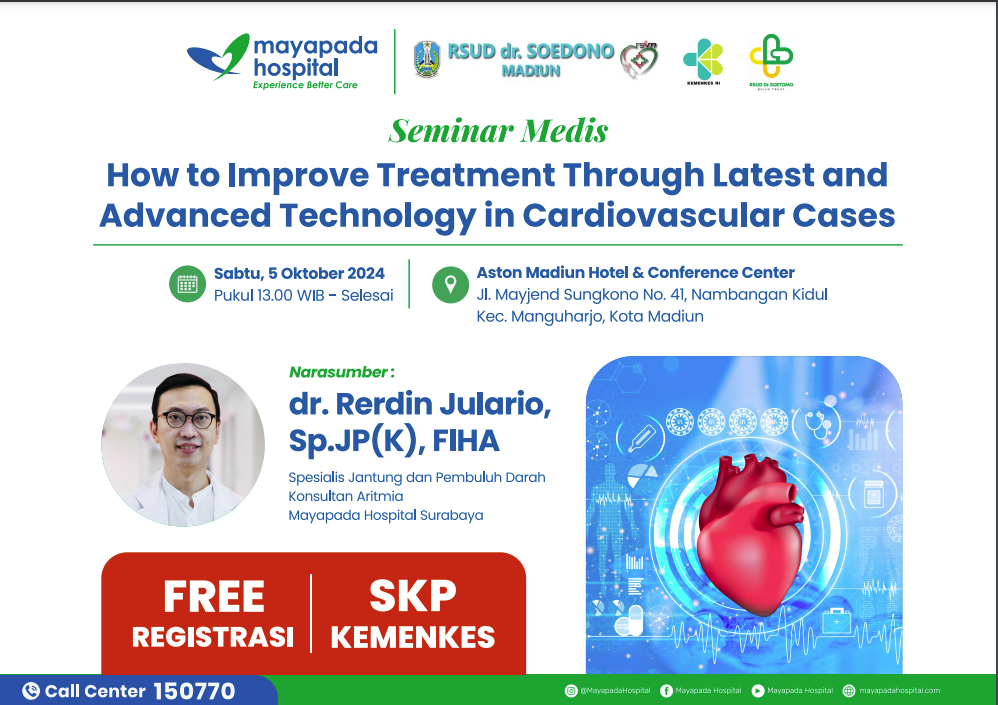 Seminar How to improve Treatment through latest and advanced Technology in Cardiovascular Cases