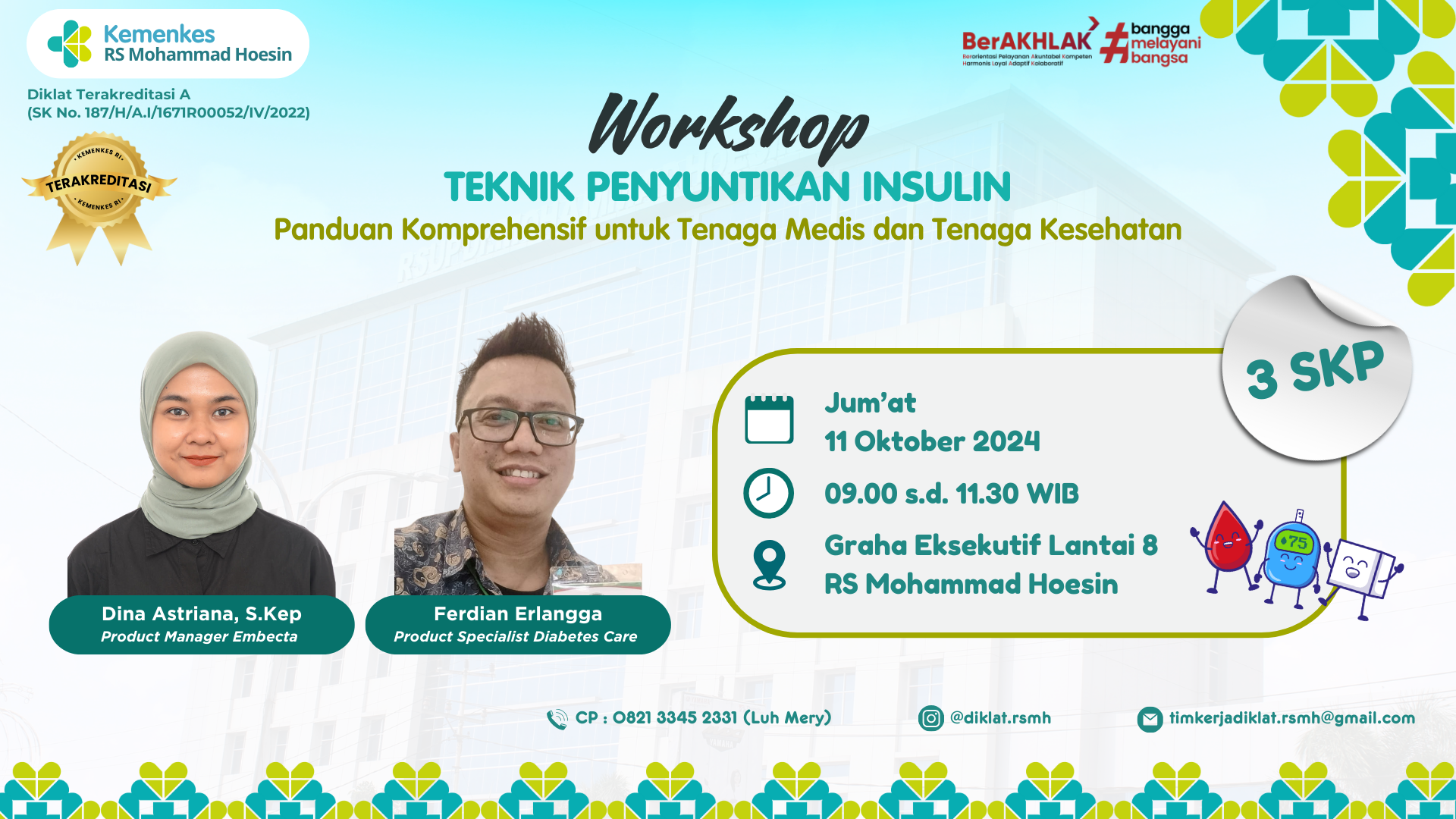 Workshop Teknik Penyuntikan Insulin Panduan Komprehensif untuk Tenaga Medis dan Tenaga Kesehatan