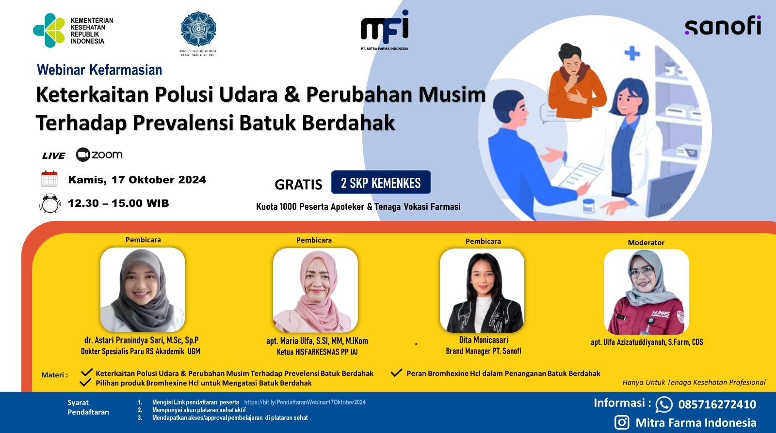 Keterkaitan Polusi Udara  Perubahan Musim Terhadap Prevelensi Batuk Berdahak