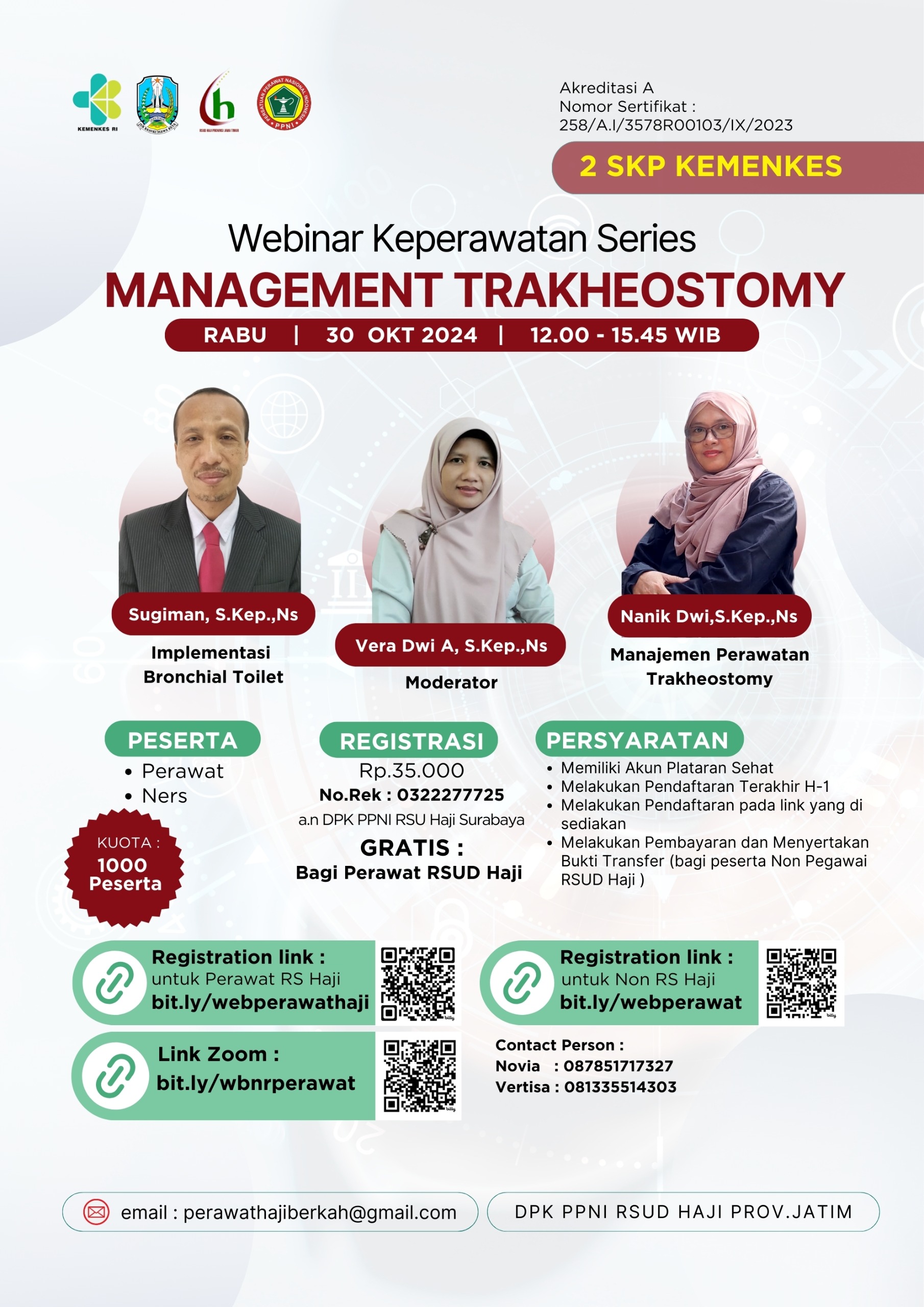 Webinar Keperawatan Series Management Trakheostomy