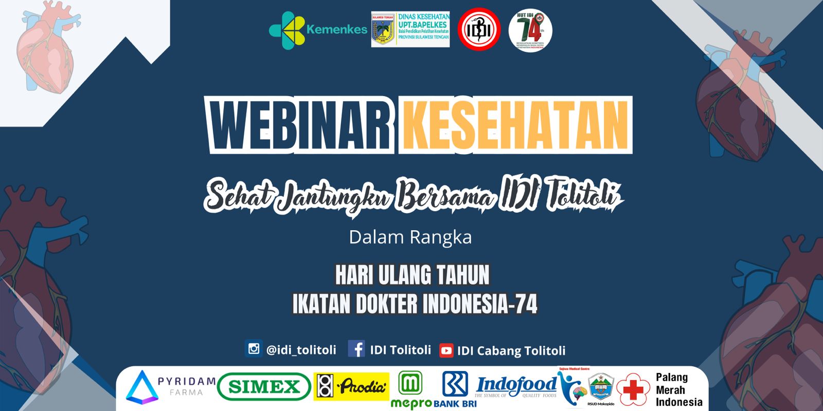 Sehat Jantungku Bersama IDI Tolitoli 