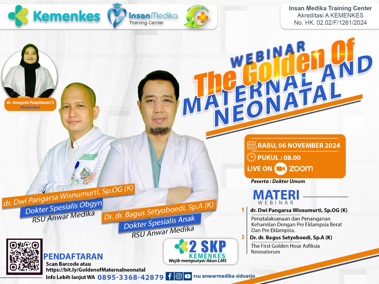 Webinar The Golden Hour Of Maternal and Neonatal