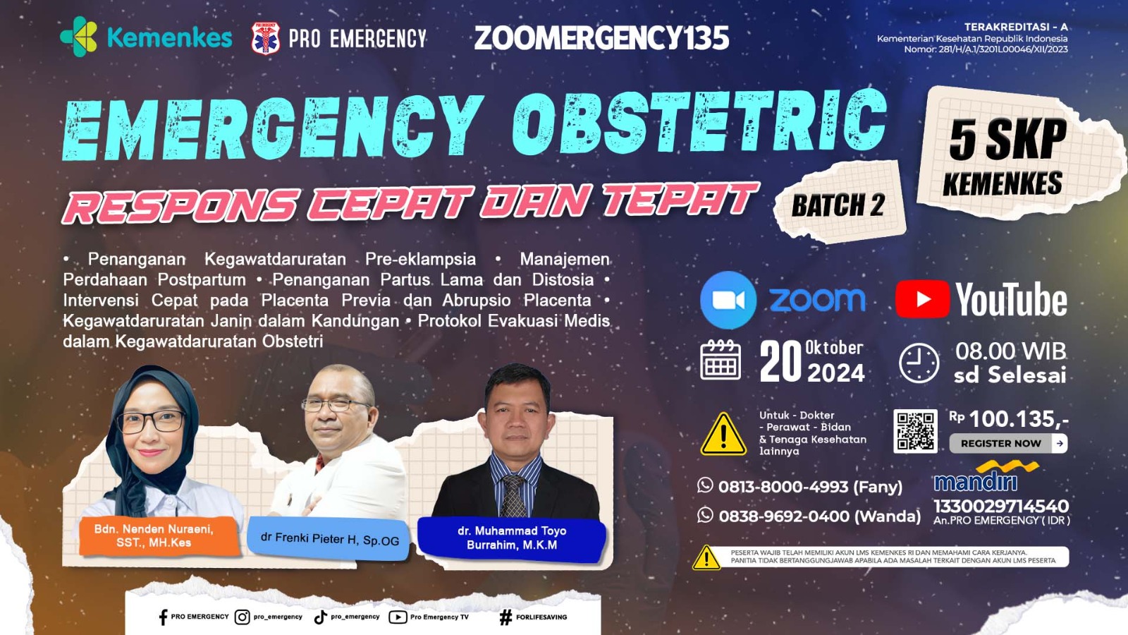 Webinar Emergency Obstetric Respons Cepat dan Tepat eps 2