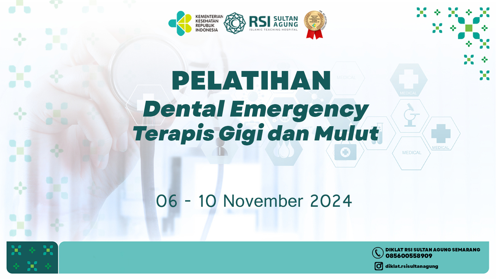 Pelatihan Dental Emergency bagi Terapis Gigi dan Mulut