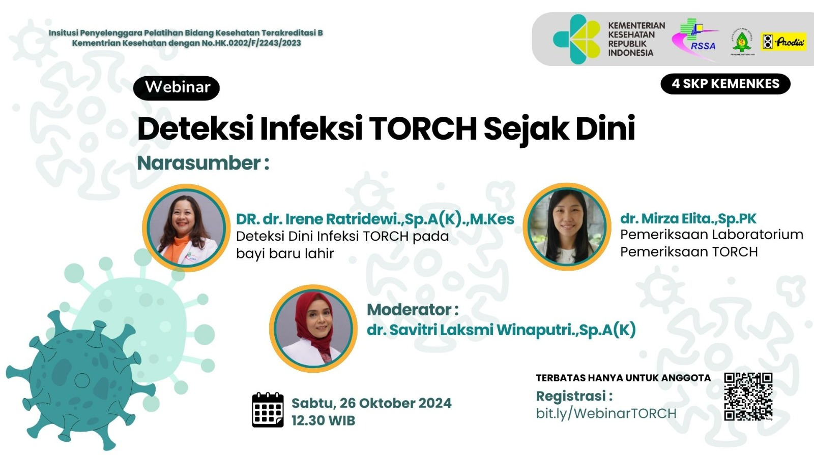 Webinar Deteksi Infeksi Torch Sejak Dini