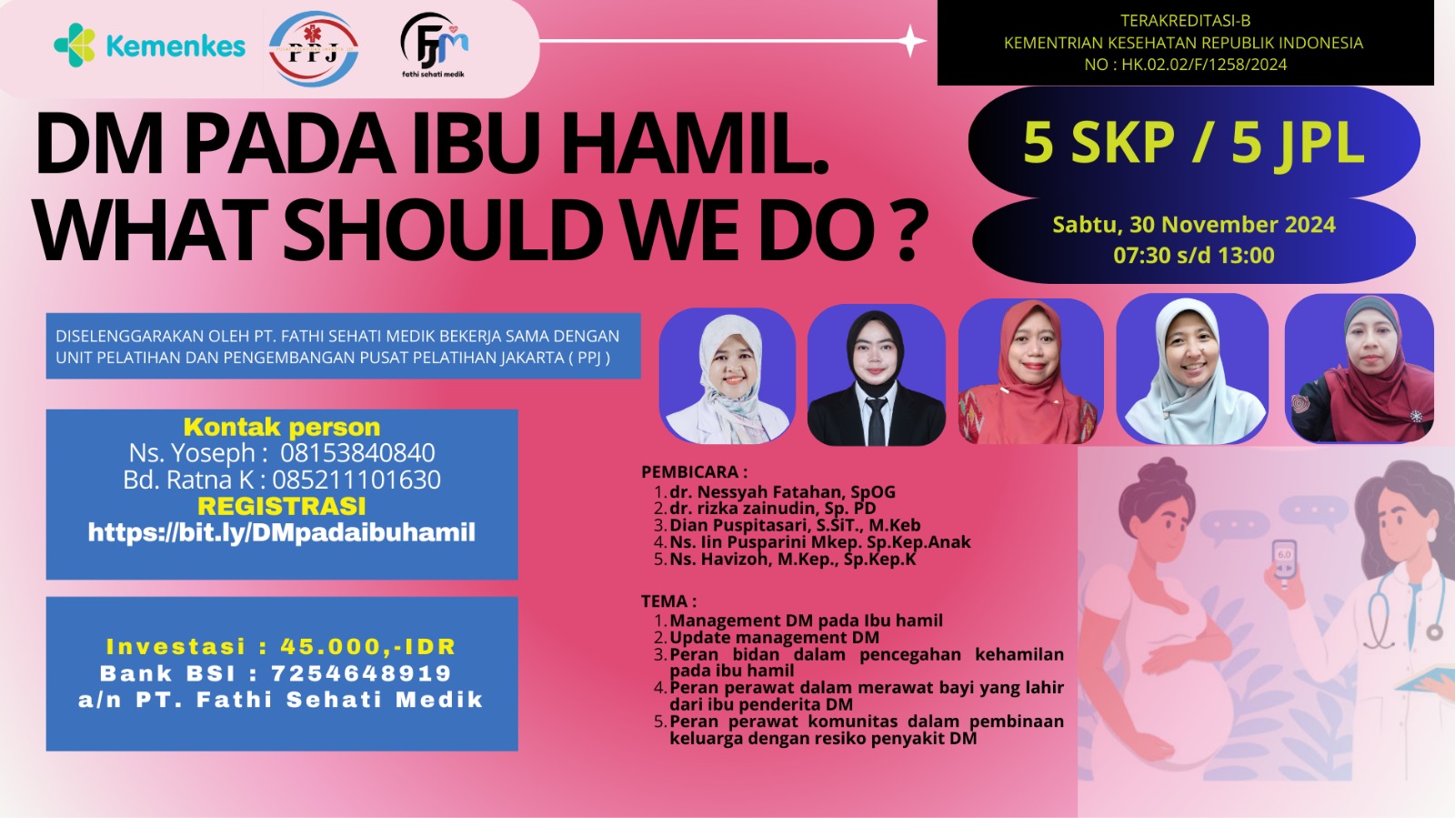 Webinar DM pada Ibu Hamil. what should be do