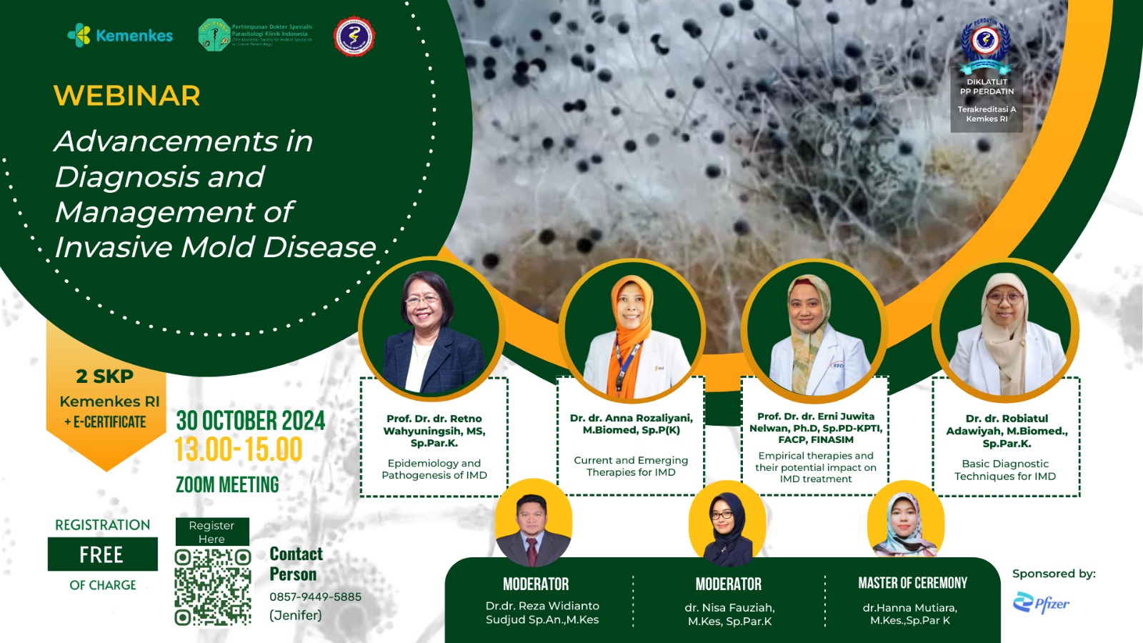 Webinar Advancements in Diagnosis and Management of Mold Infections