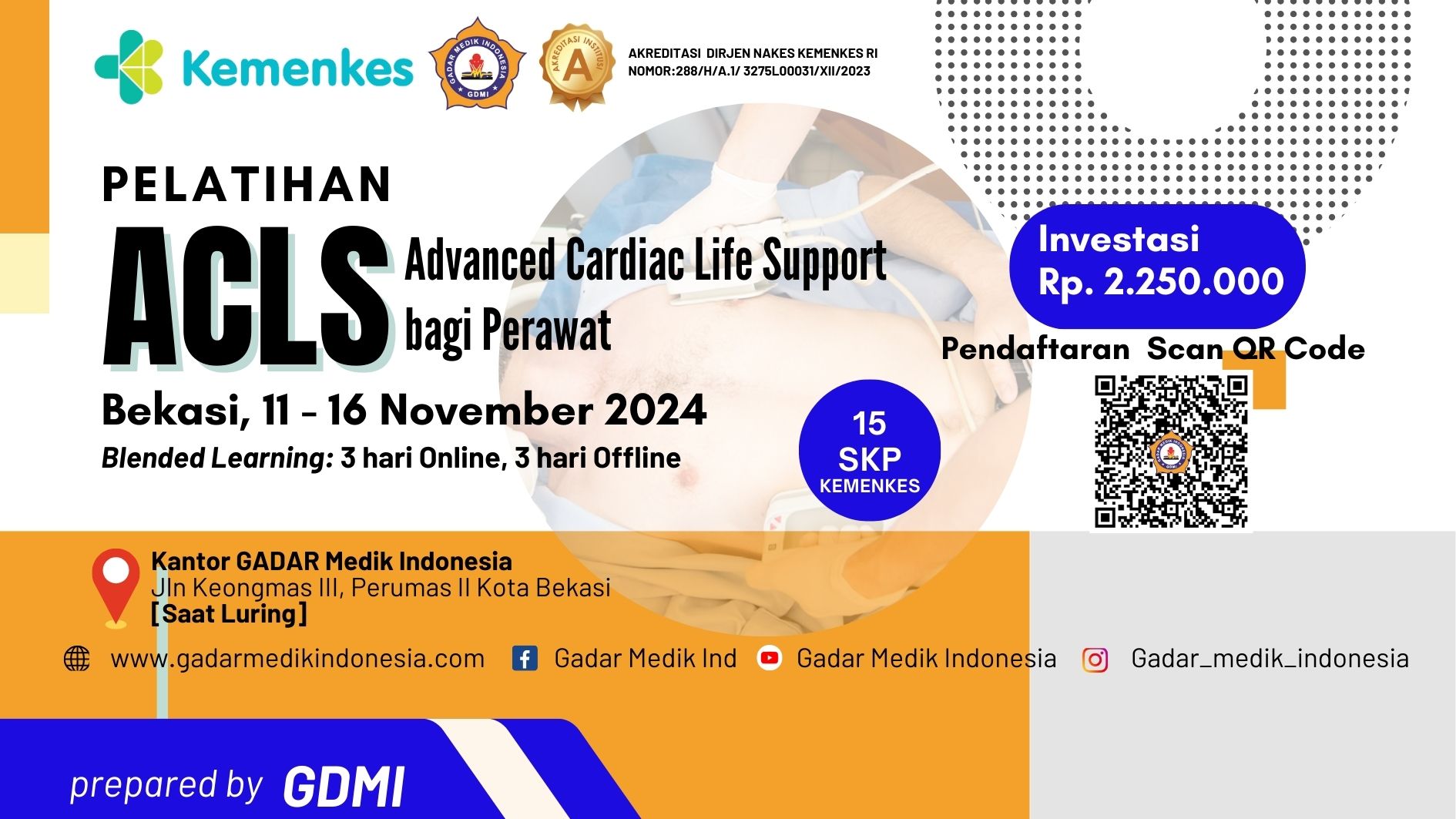 Pelatihan Advance Cardiac Life Support (ACLS) bagi Perawat