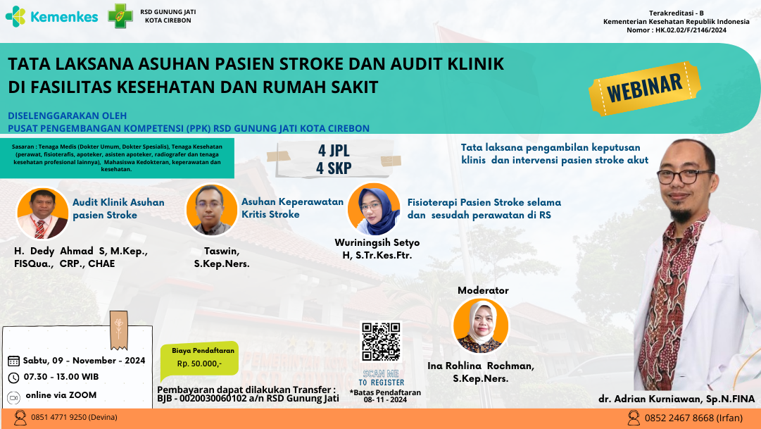 TATA LAKSANA ASUHAN PASIEN STROKE DI FASILITAS KESEHATAN TINGKAT PERTAMA (FKTP) DAN RUMAH SAKIT 