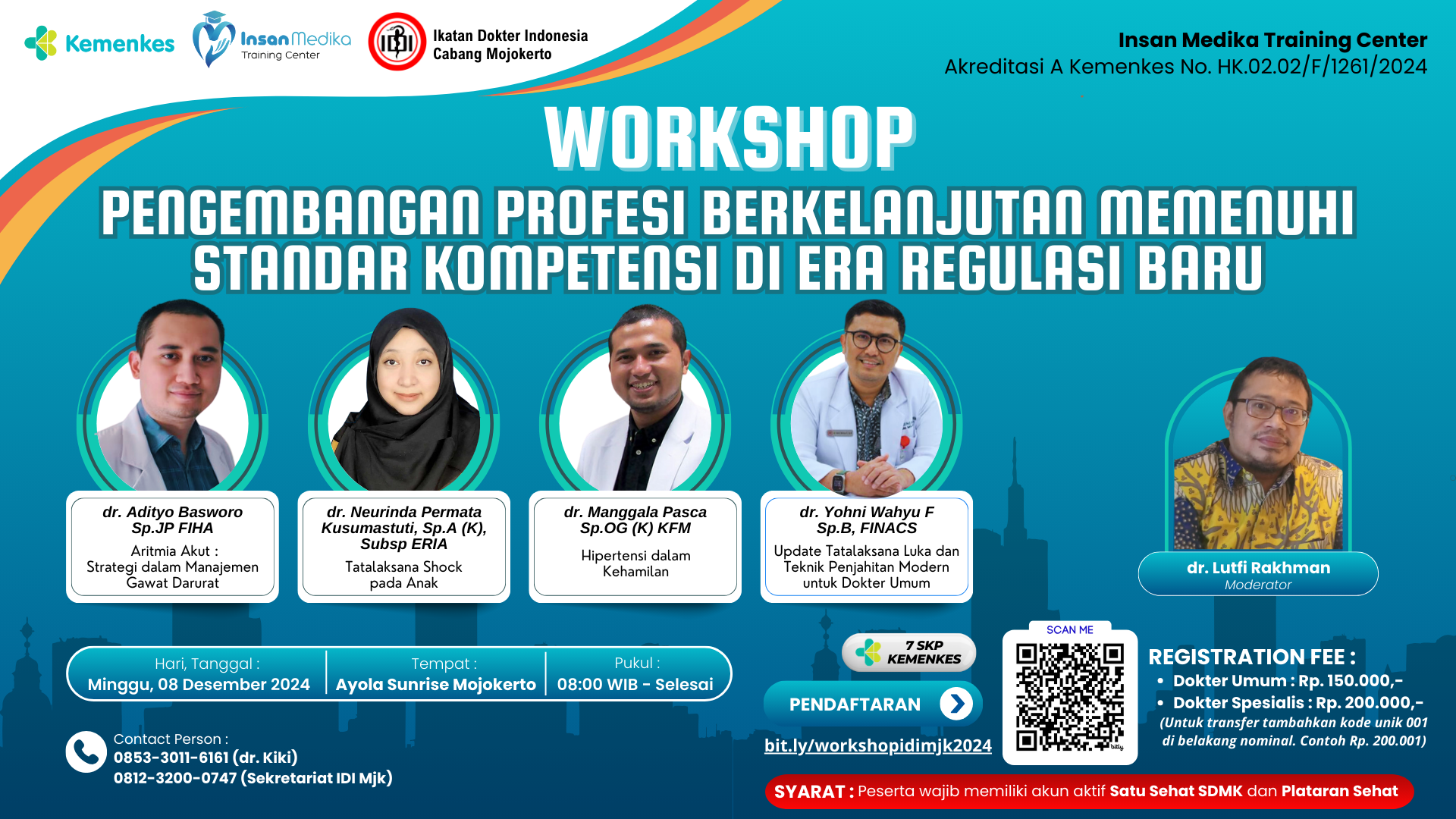 Workshop Pengembangan Profesi Berkelanjutan Memenuhi Standar Kompetensi Di Era Regulasi Baru