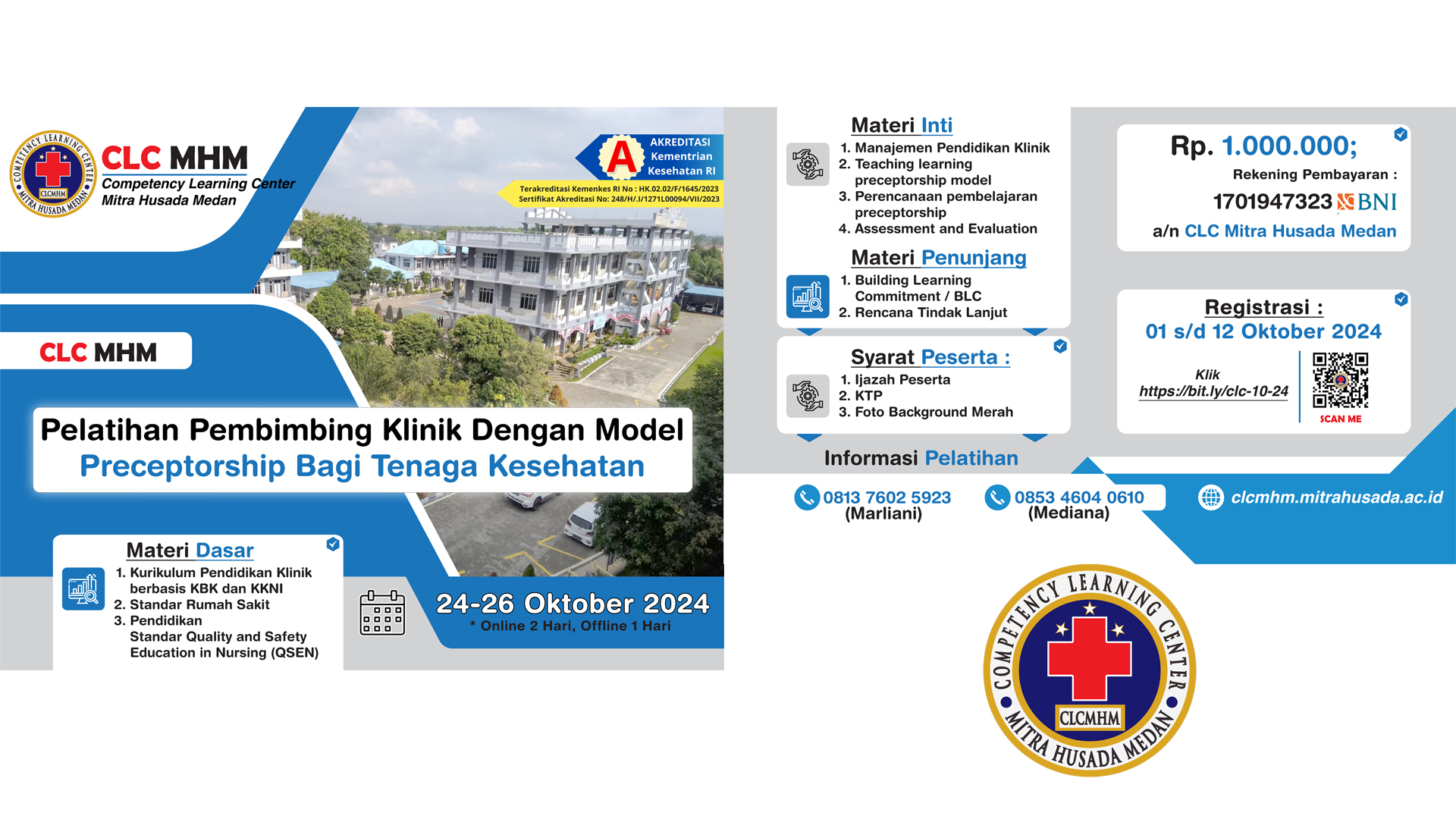 Pelatihan Pembimbing Klinik dengan Model Perceptorship bagi Tenaga Kesehatan Angkatan 11