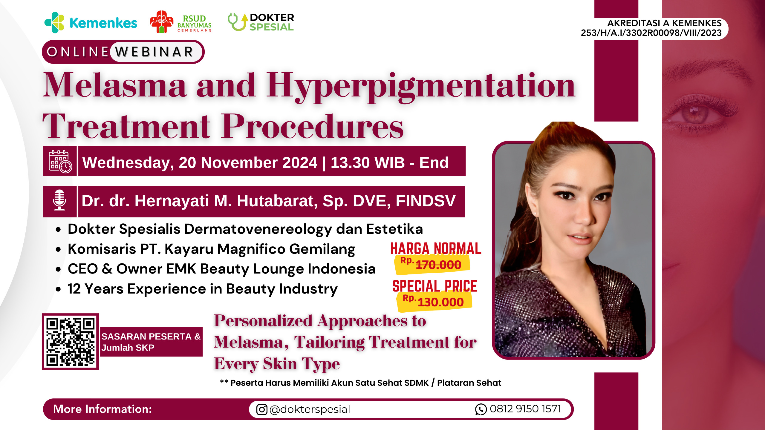 Webinar Melasma and Hyperpigmentation Treatment Procedures