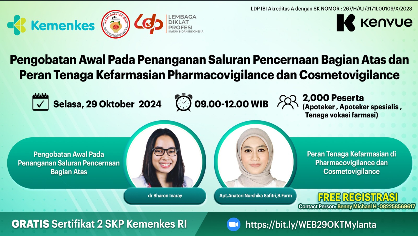 Pengobatan awal pada penanganan saluran pencernaan bagian atas dan Peran Tenaga Kefarmasian di Pharmacovigilance dan Cosmetovigilance