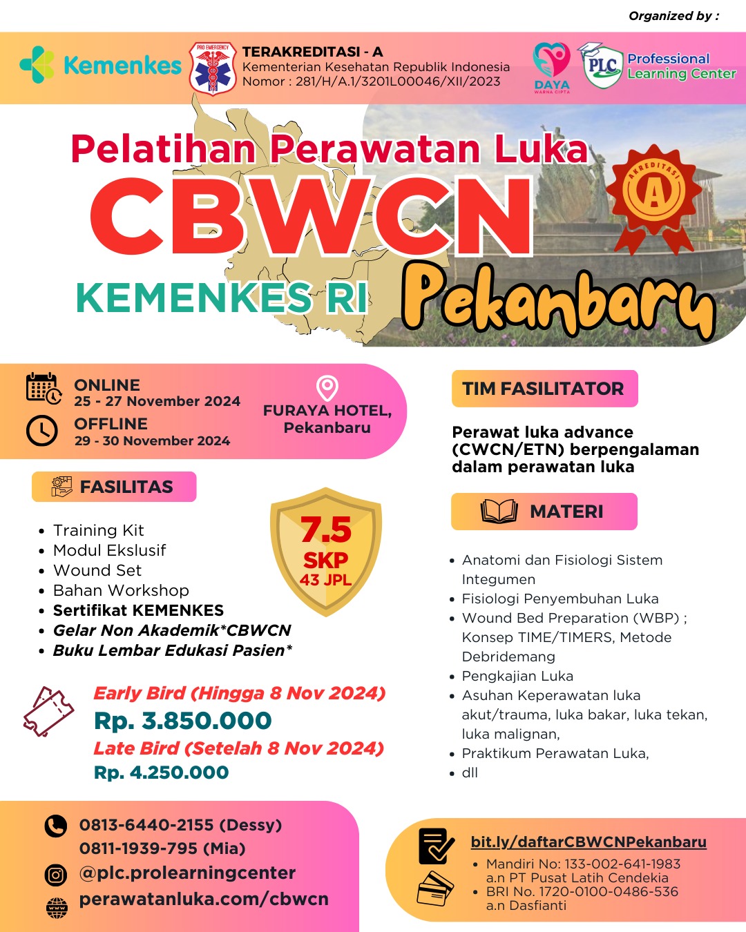 Pelatihan Certified Basic Wound Care Nurse (CBWCN)