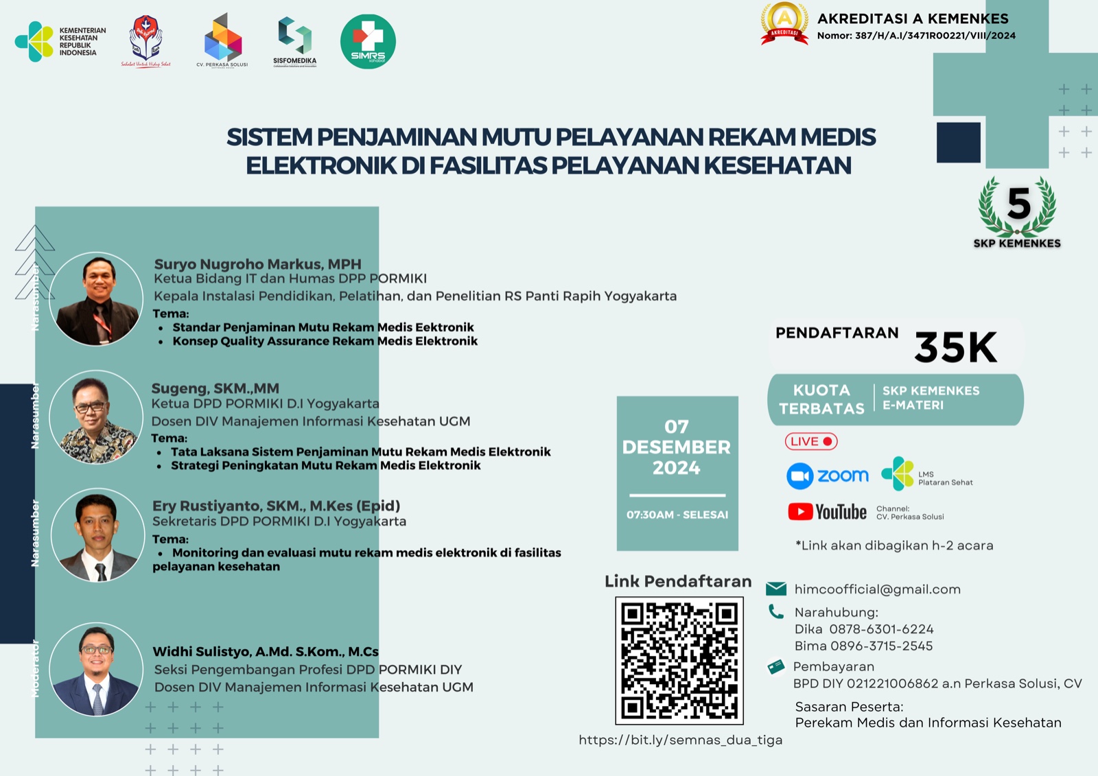Sistem Penjaminan Mutu Pelayanan Rekam Medis Elektronik Di Fasilitas Pelayanan Kesehatan