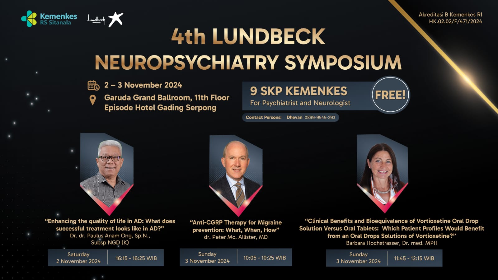 Neuropsychiatry Symposium - Unraveling The Neuropsychiatric Disease Focusing on Depression  Anxiety, Alzheimers Disease and Migraine