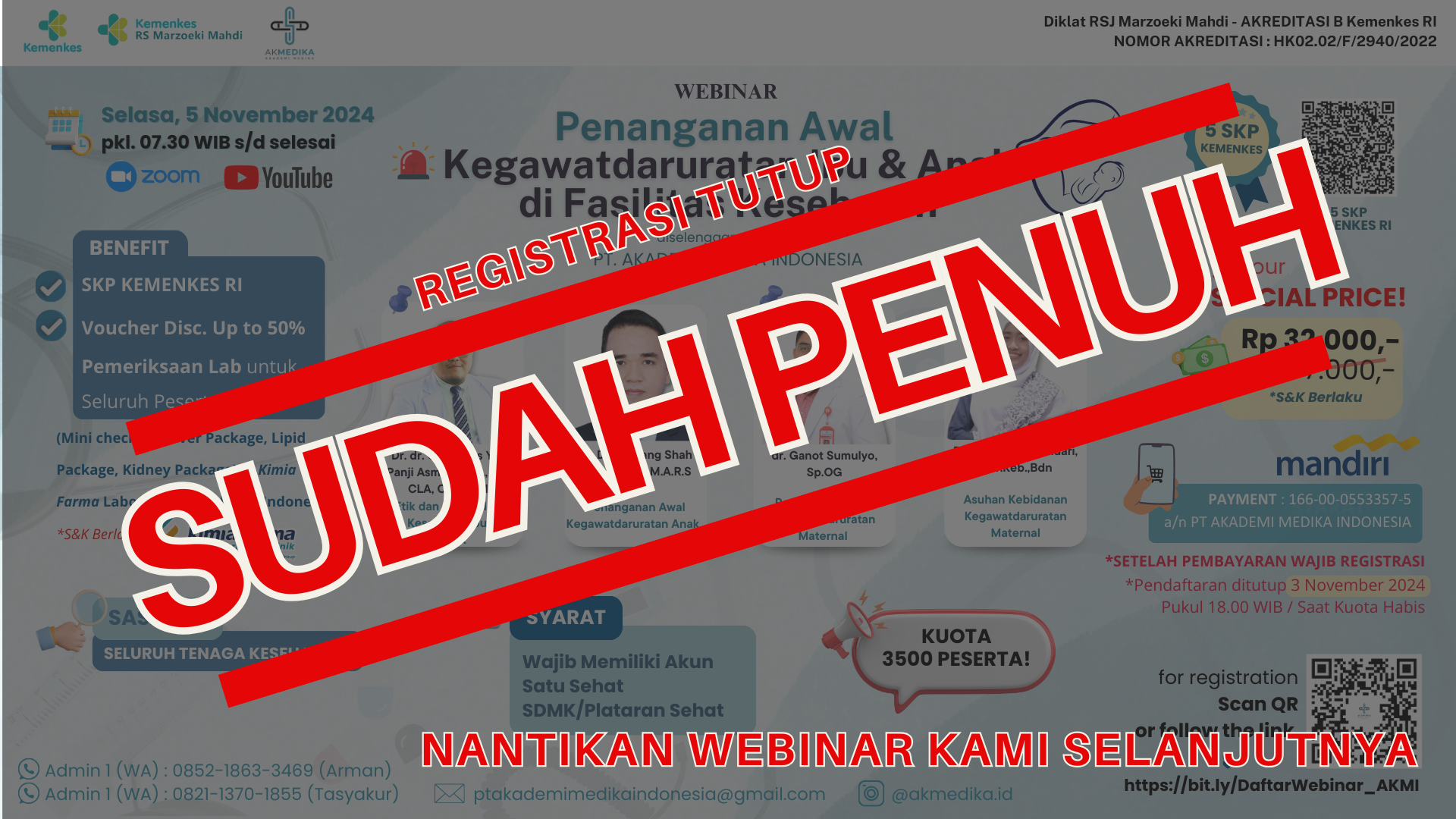 PENANGANAN AWAL KEGAWATDARURATAN IBU DAN ANAK DI FASILITAS KESEHATAN