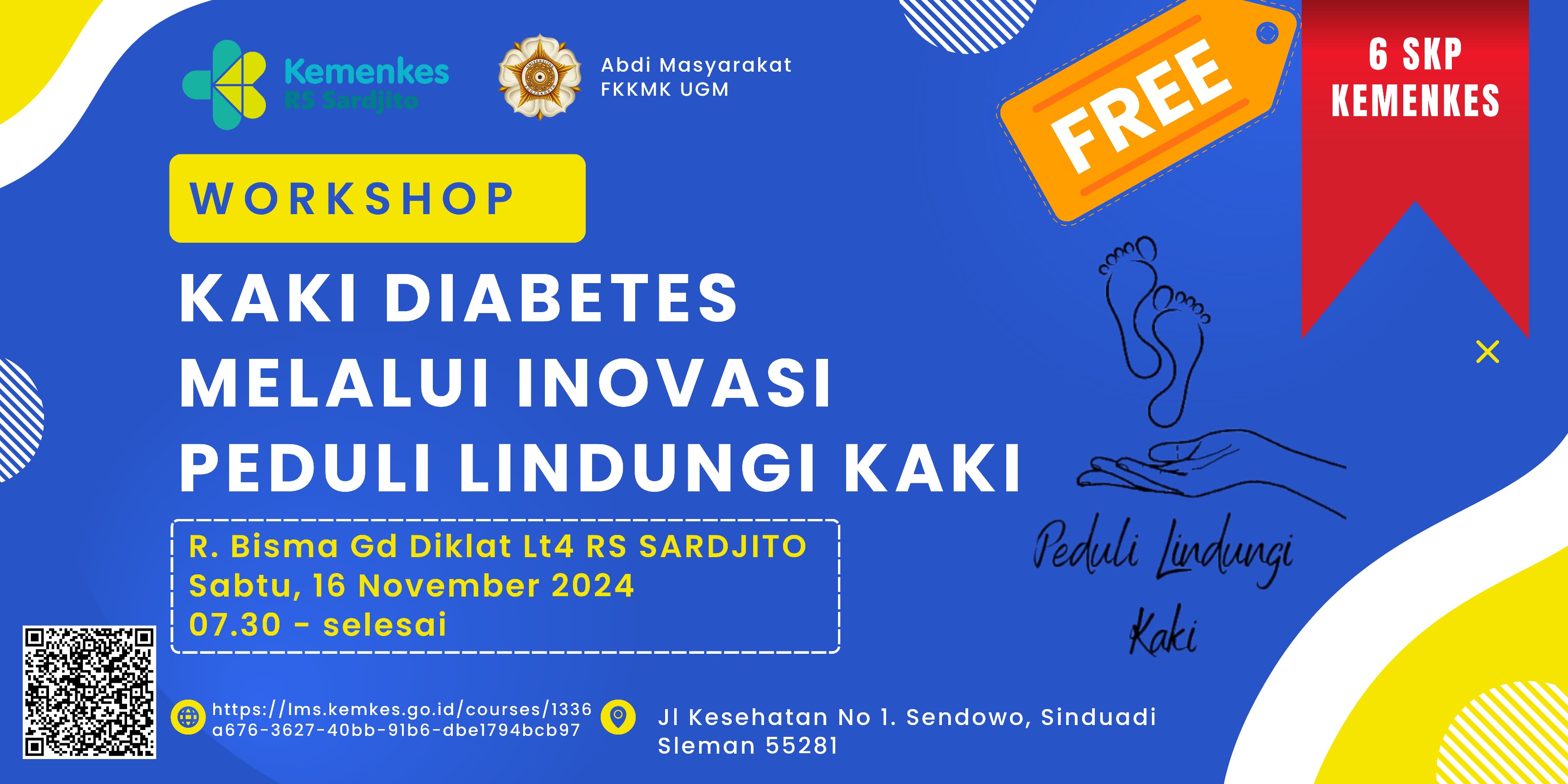 Workshop Kaki Diabetes Melalui Inovasi - Peduli Lindungi Kaki