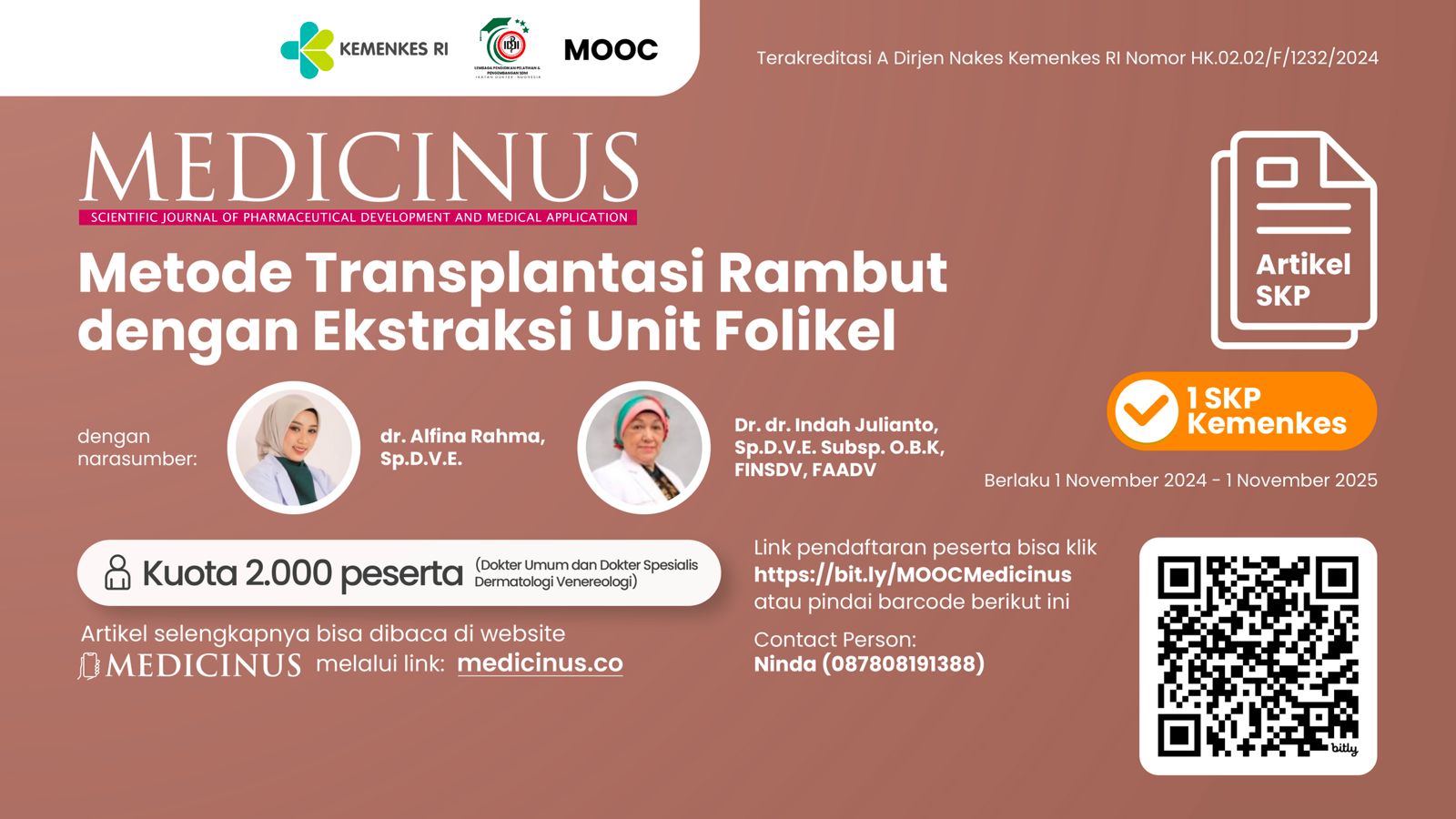 (MEDICINUS) - Metode Transplantasi Rambut dengan Ekstraksi Unit Folikel