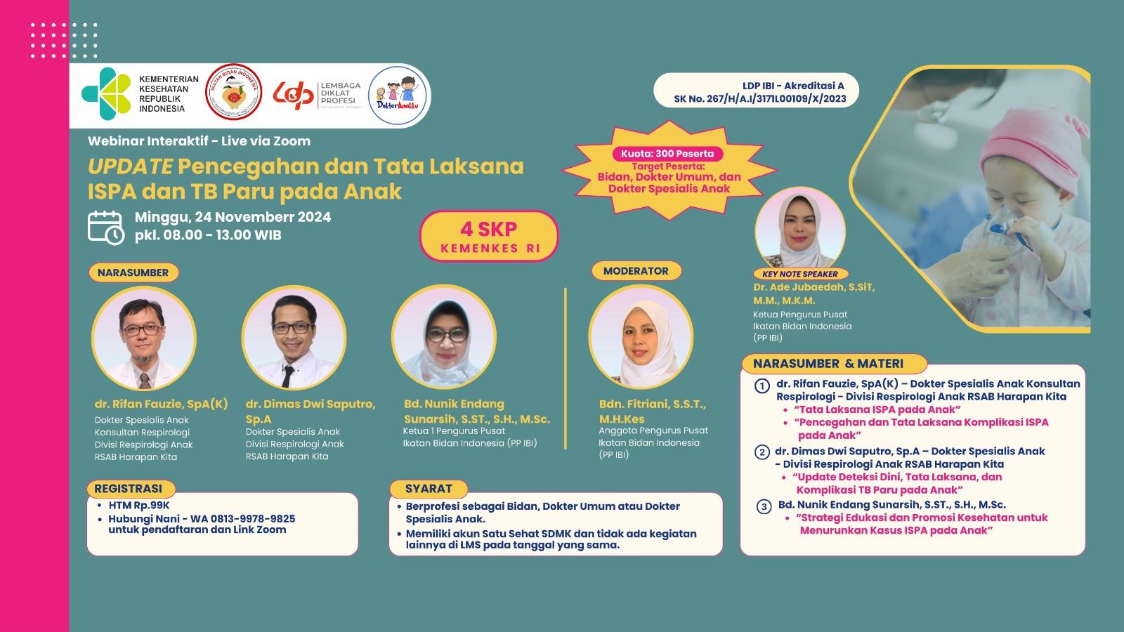 UPDATE Pencegahan dan Tata Laksana ISPA dan TB Paru pada Anak