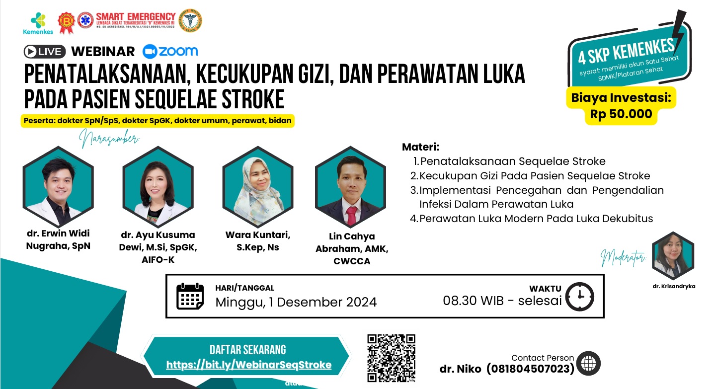 0312 Penatalaksanaan, Kecukupan Gizi, Dan Perawatan Luka Pada Pasien Sequelae Stroke