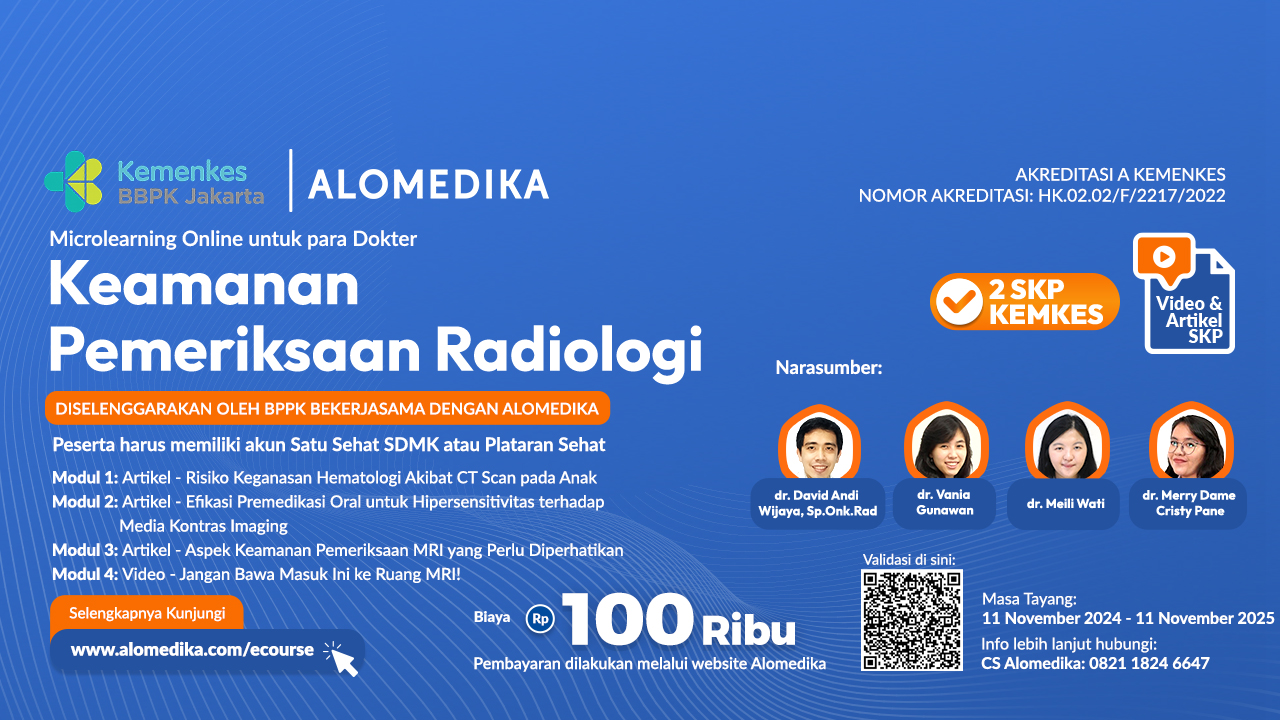 ALOMEDIKA Video dan Artikel SKP - Keamanan Pemeriksaan Radiologi