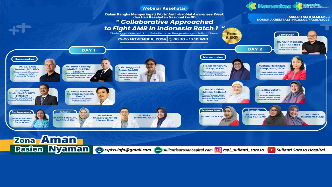 Collaborative Approach to Fight AMR in Indonesia Bacth I