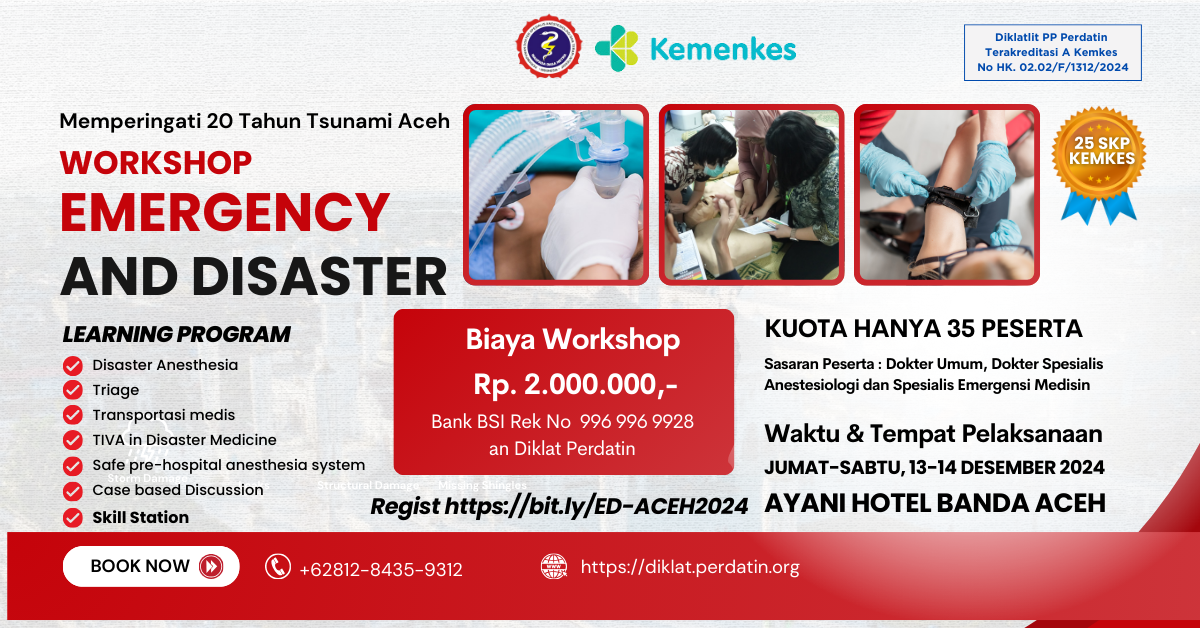 WORKSHOP EMERGENCY AND DISASTER