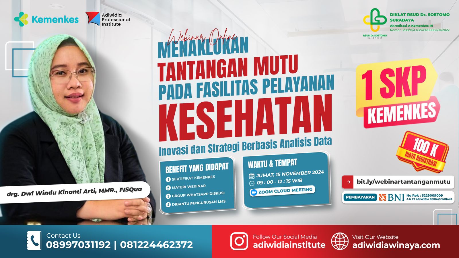 Menaklukkan Tantangan Mutu pada Pelayanan Fasilitas Pelayanan Keesehatan Inovasi dan Strategi Berbasis Analisis Data
