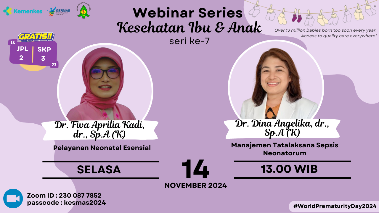 Webinar Series Kesehatan Ibu dan Anak (Seri 7)