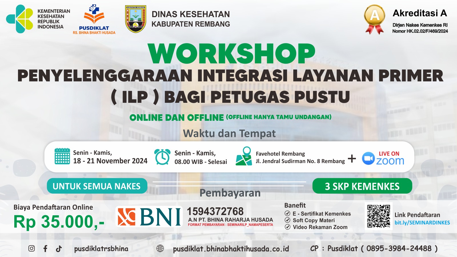 PENYELENGGARAAN ILP BAGI PETUGAS PUSTU TAHUN 2024