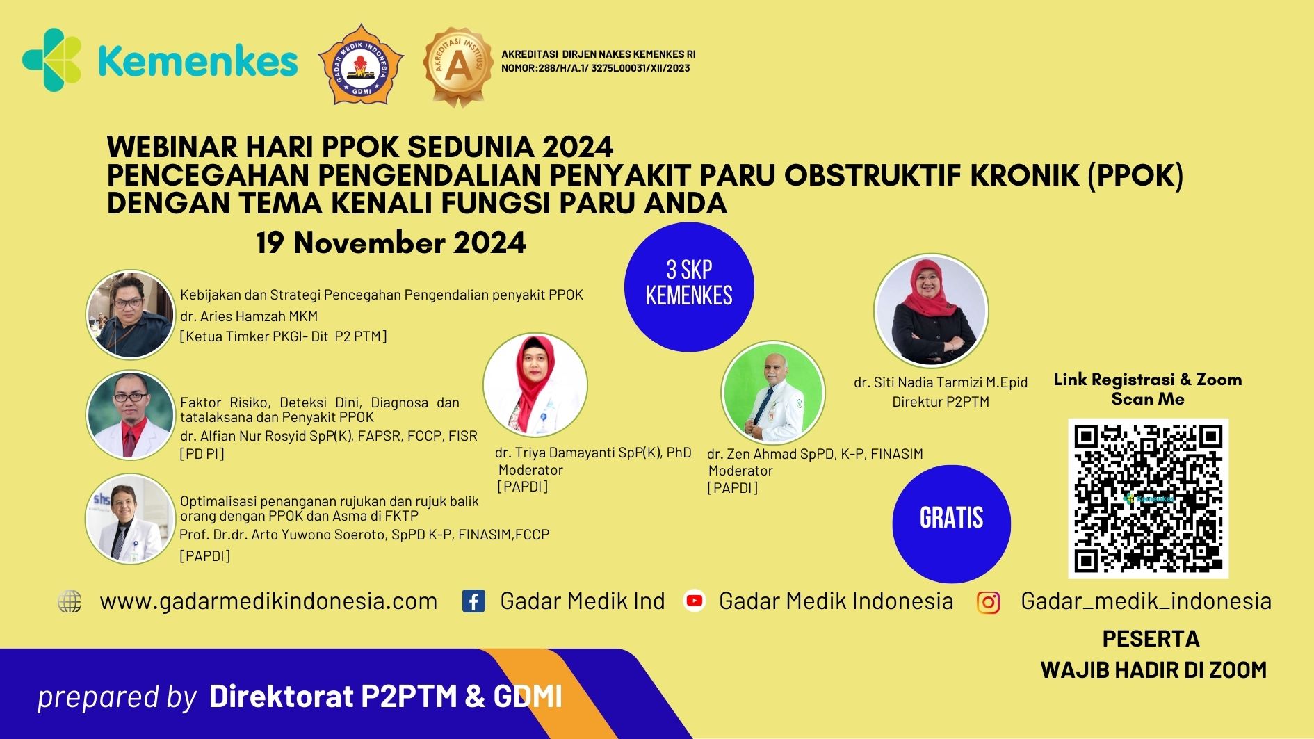 Pencegahan Pengendalian Penyakit Paru Obstruktif Kronik (PPOK) dengan Kenali Fungsi Paru Anda