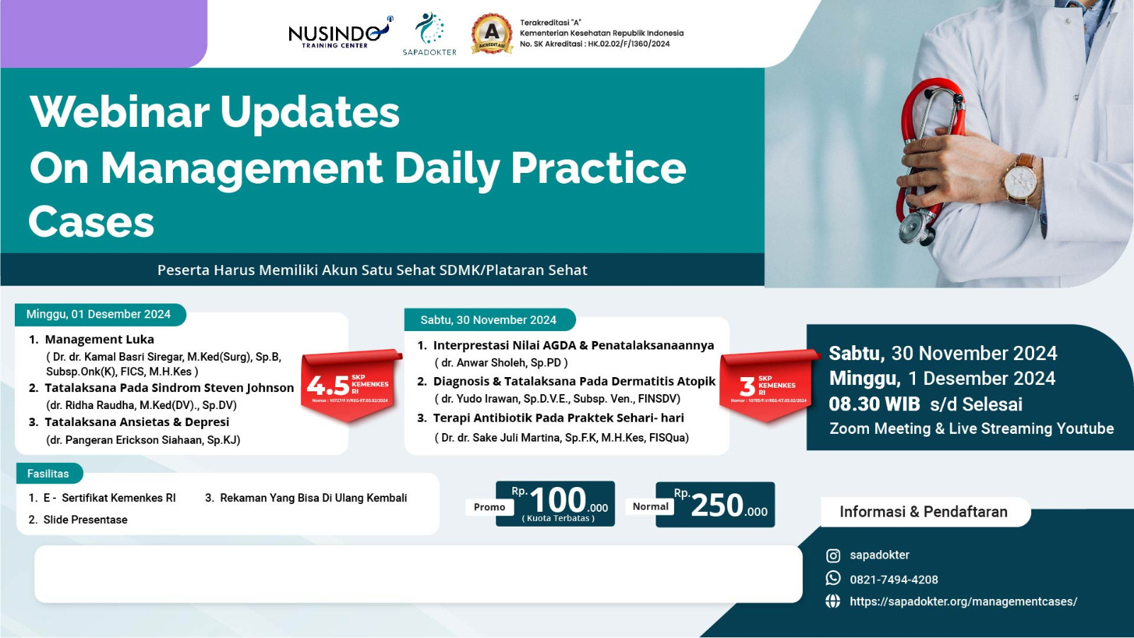 Updates On Management Daily Practice Cases